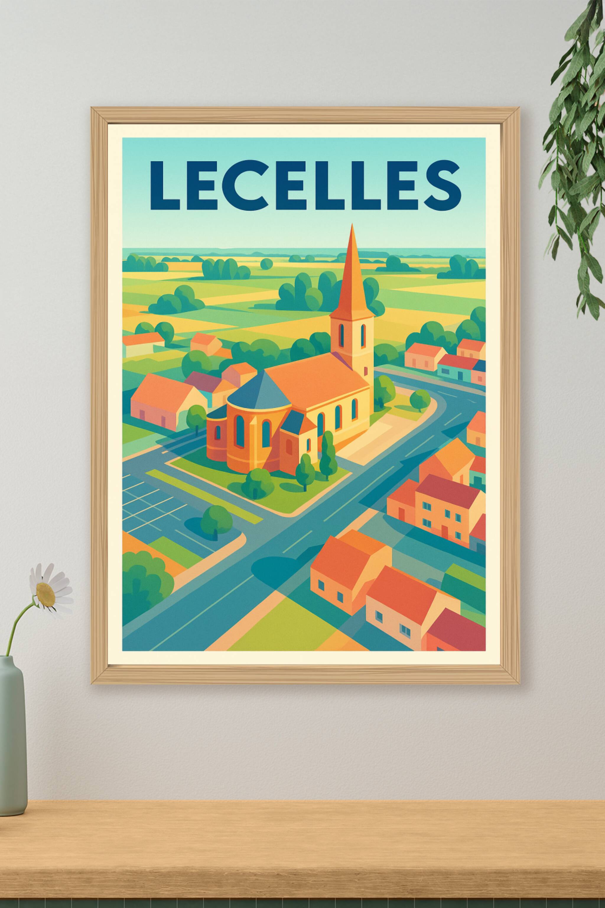Affiche de Lecelles - L'élégance champêtre au cœur du Nord