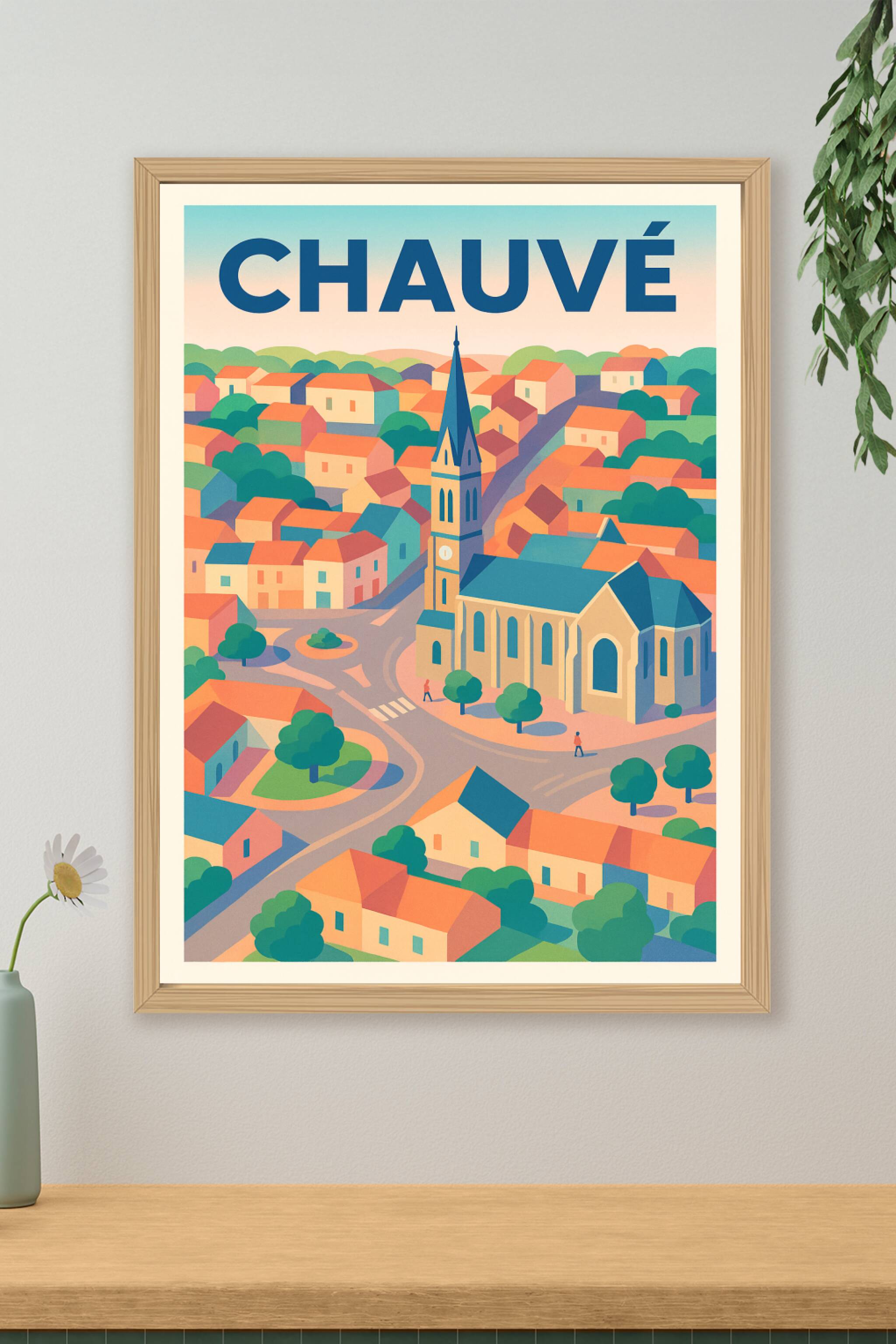 Affiche de Chauvé - Charme et sérénité d'un village pittoresque