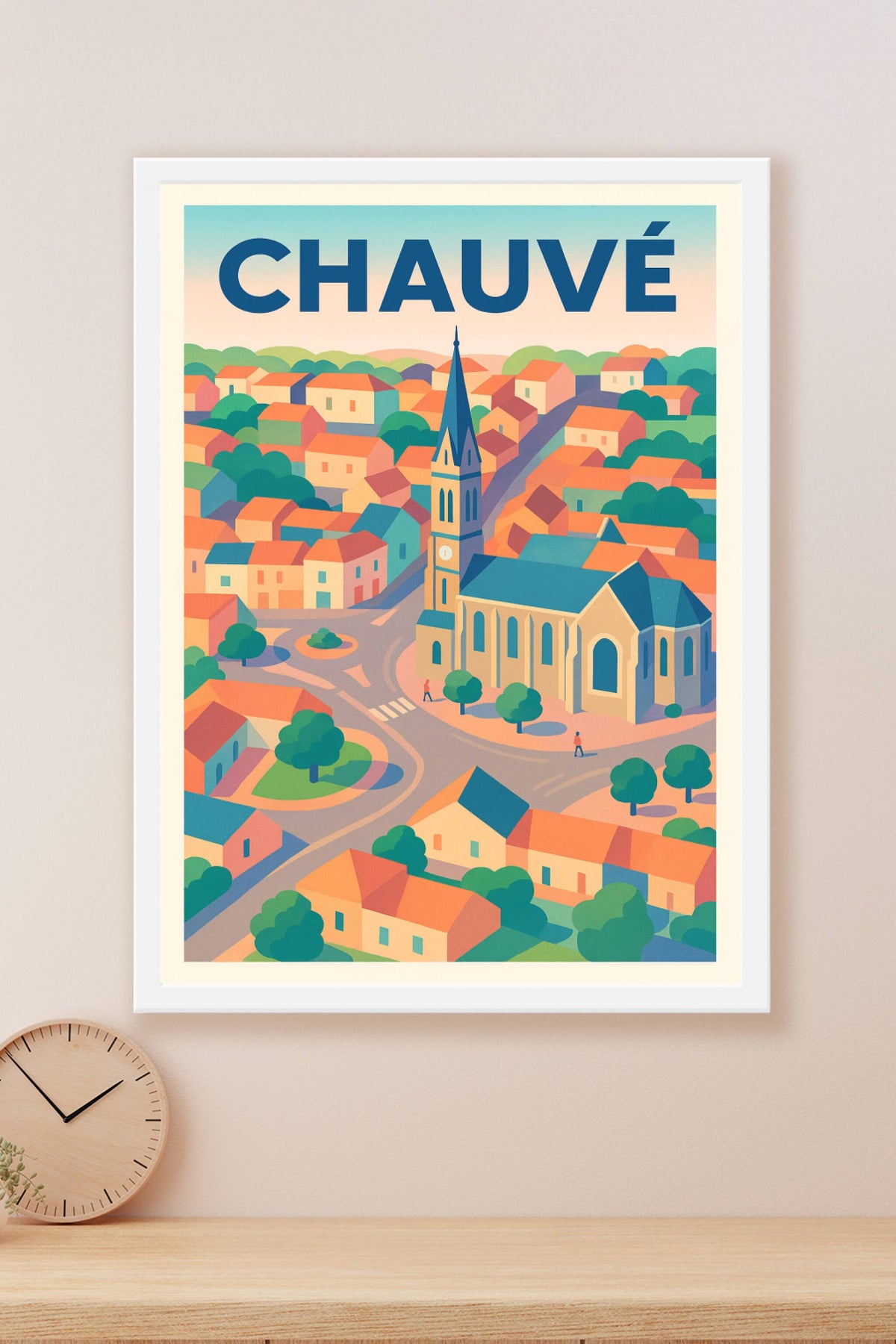 Affiche de Chauvé - Charme et sérénité d'un village pittoresque