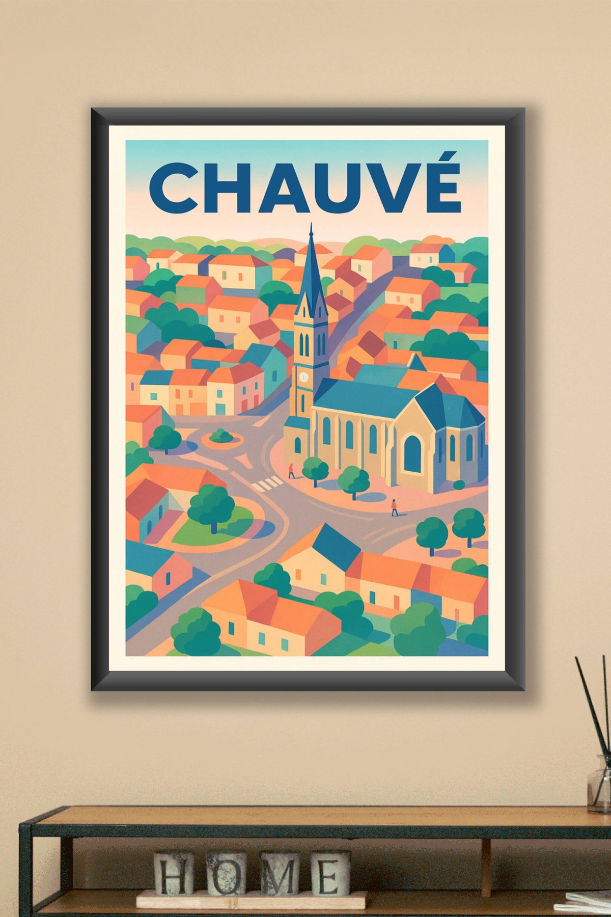 Affiche de Chauvé - Charme et sérénité d'un village pittoresque