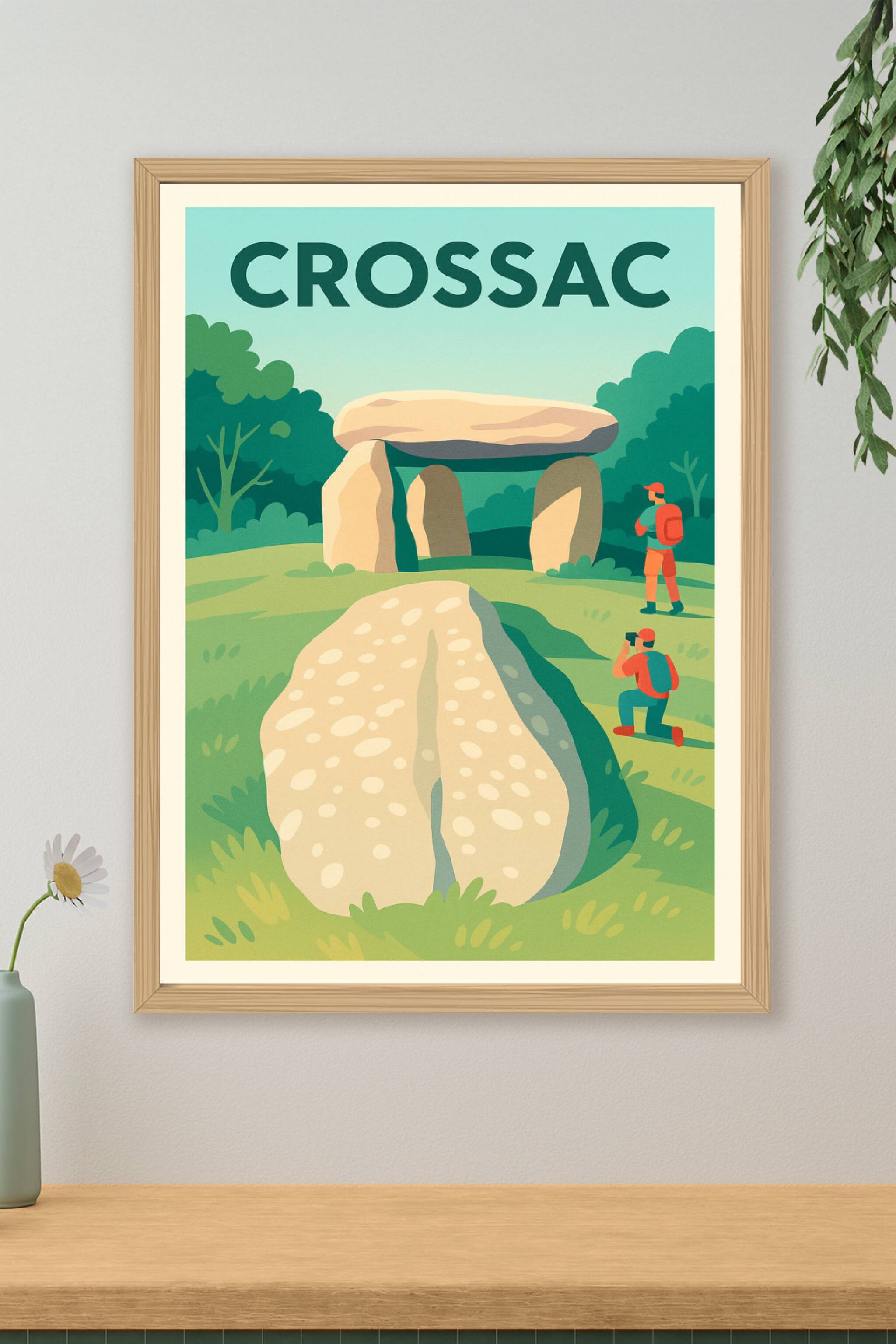 Affiche de Crossac - Voyage au cœur des mystérieux dolmens