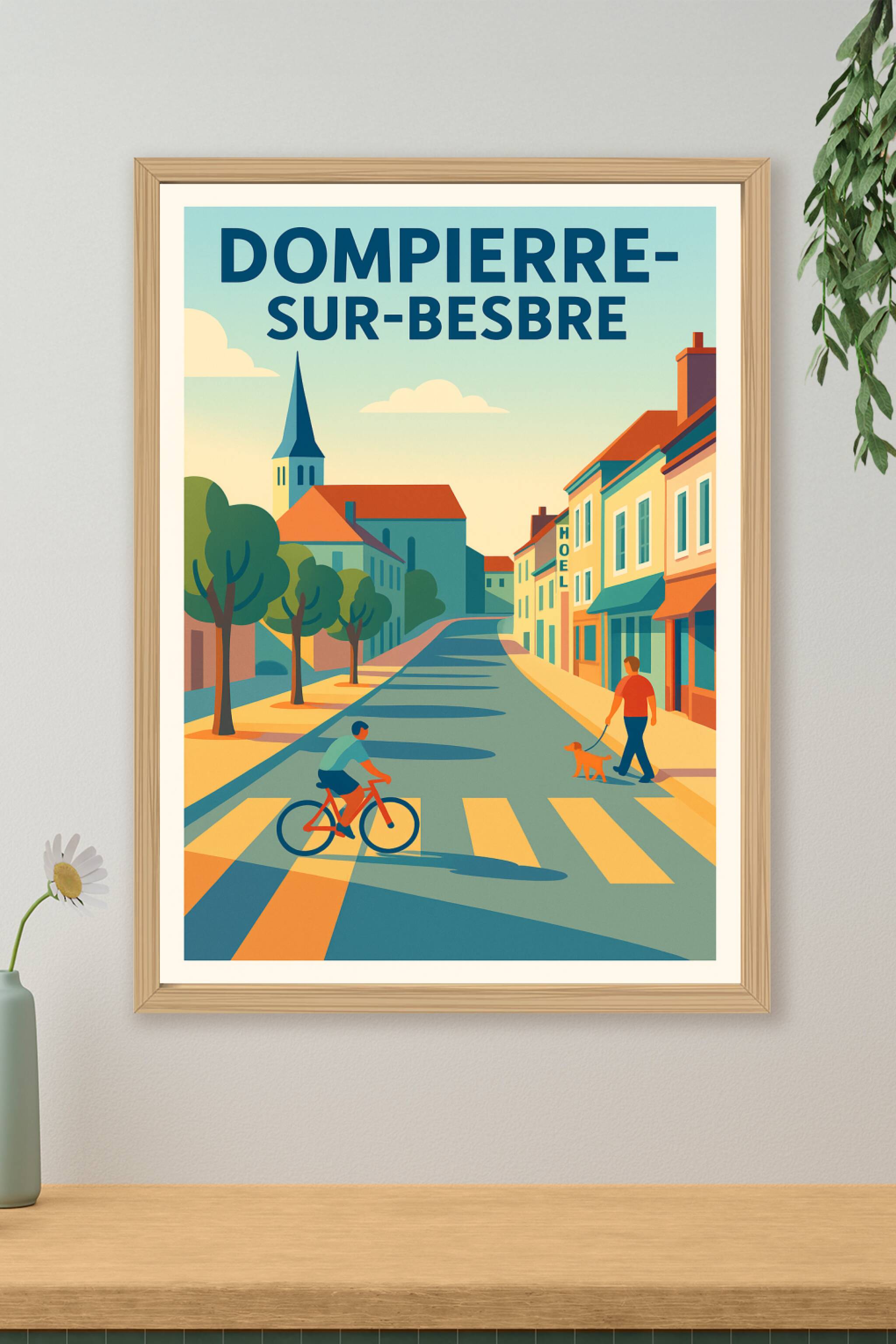 Affiche de Dompierre-sur-Besbre - Évasion paisible au cœur de la ville