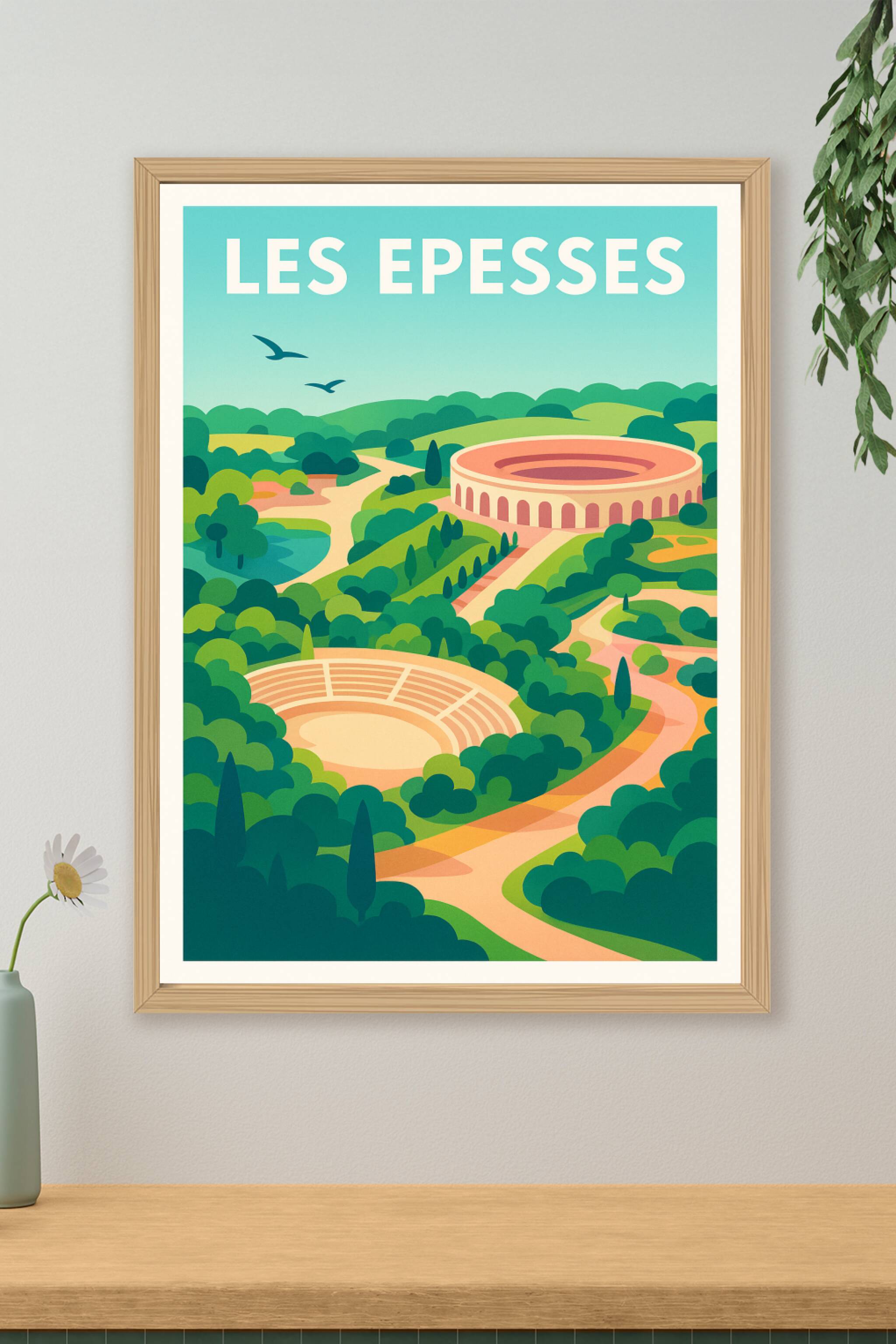 Affiche de Les Epesses - Voyage au cœur du patrimoine vendéen