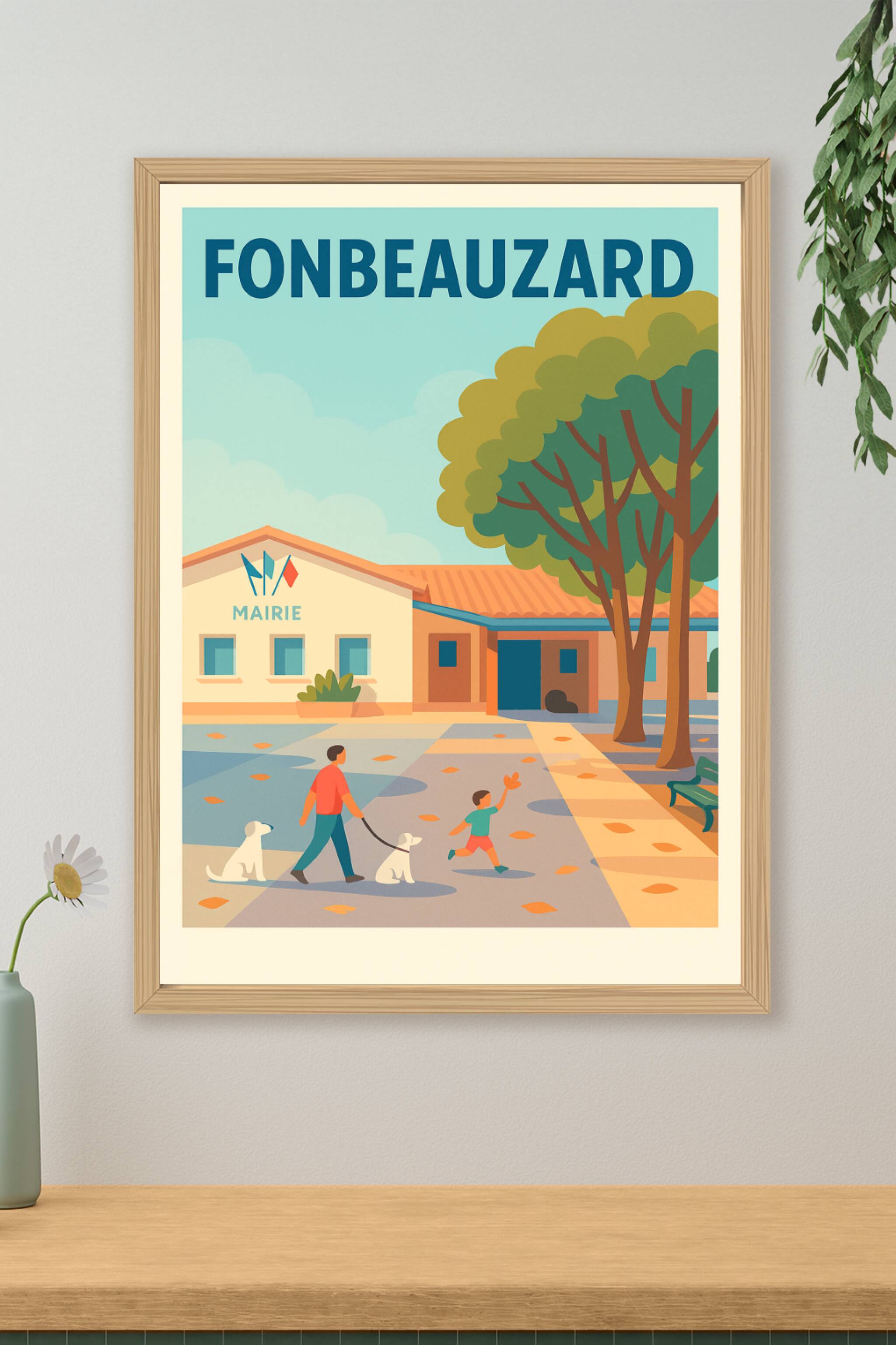 Affiche de Fonbeauzard - L'Esprit de la Vie Locale