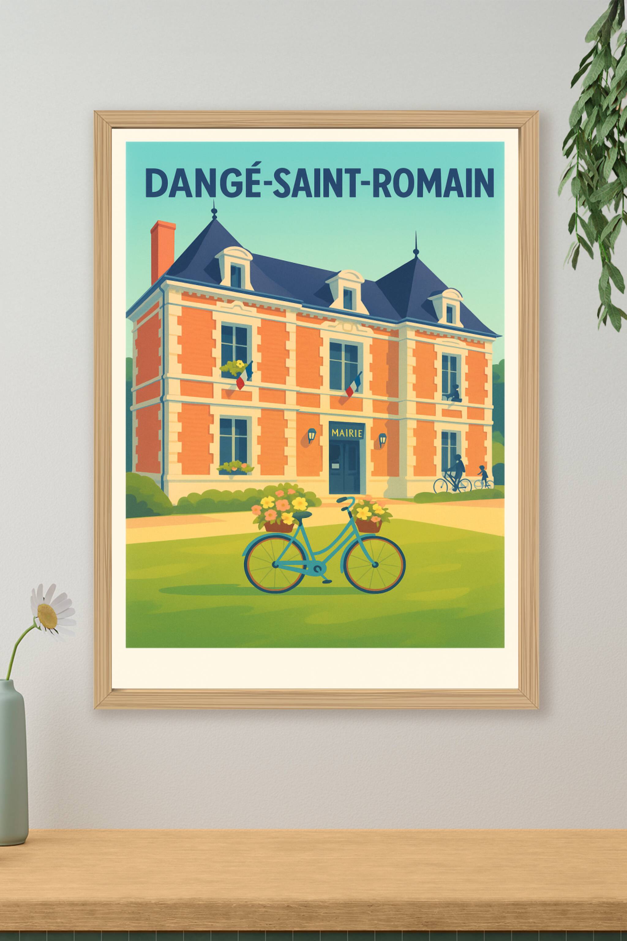Affiche de Dangé-Saint-Romain - Charme et sérénité en pleine nature