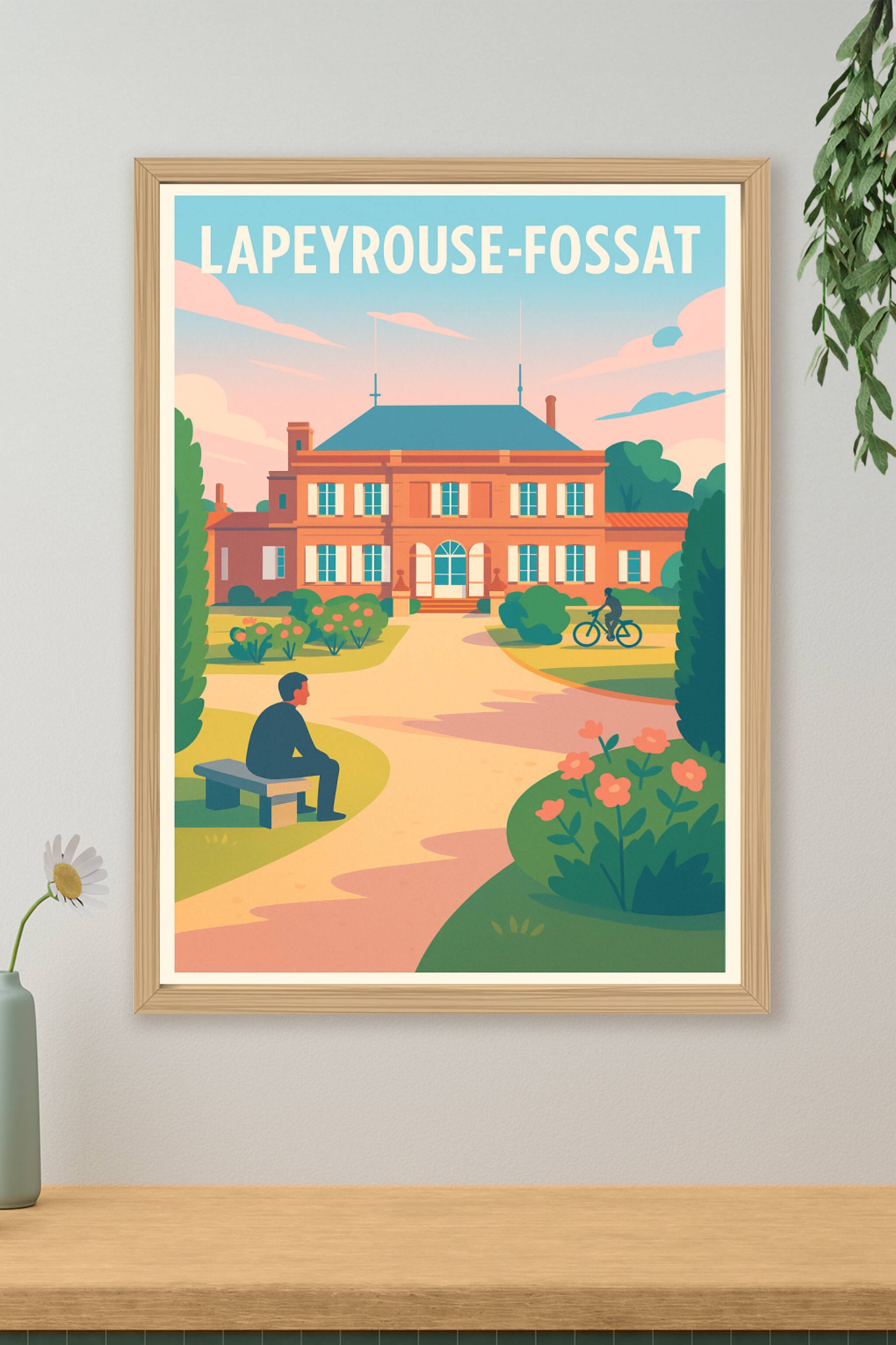 Affiche de Lapeyrouse-Fossat - Escapade paisible au cœur du village