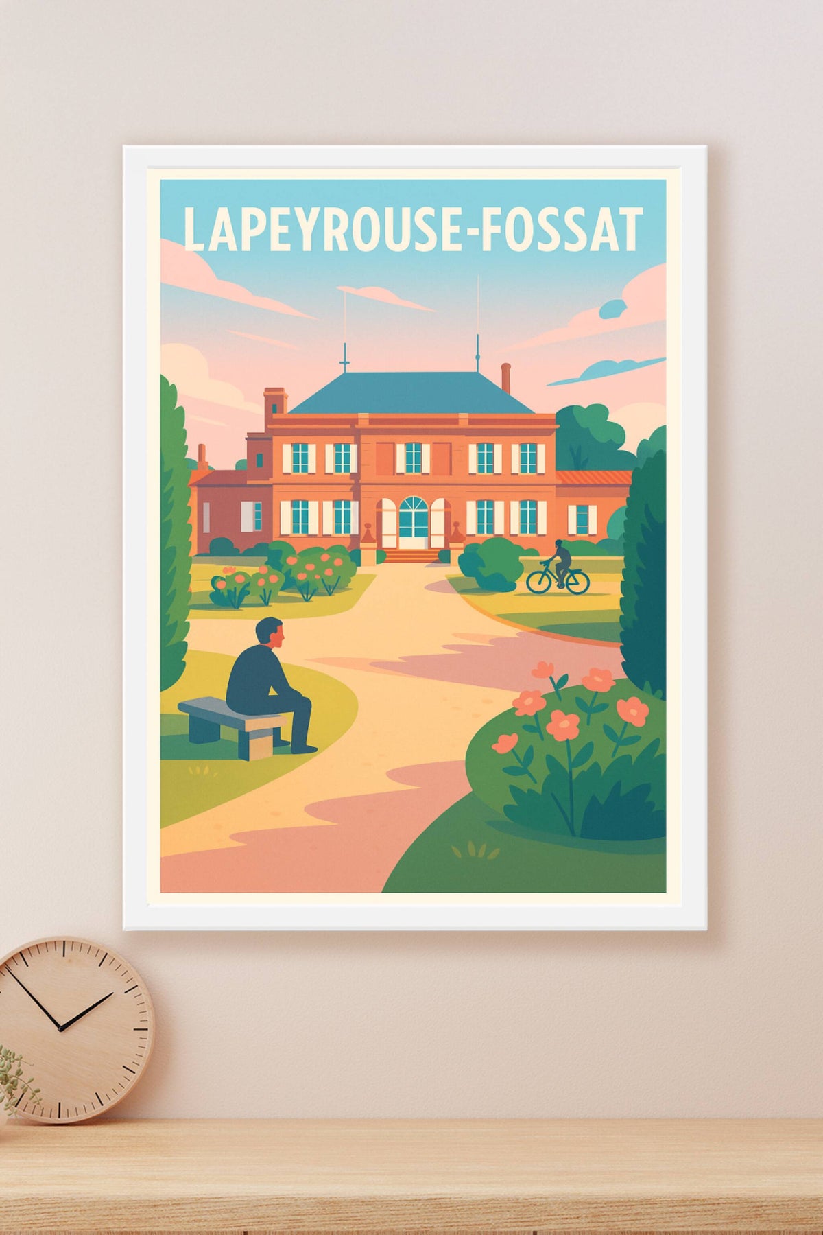 Affiche de Lapeyrouse-Fossat - Escapade paisible au cœur du village
