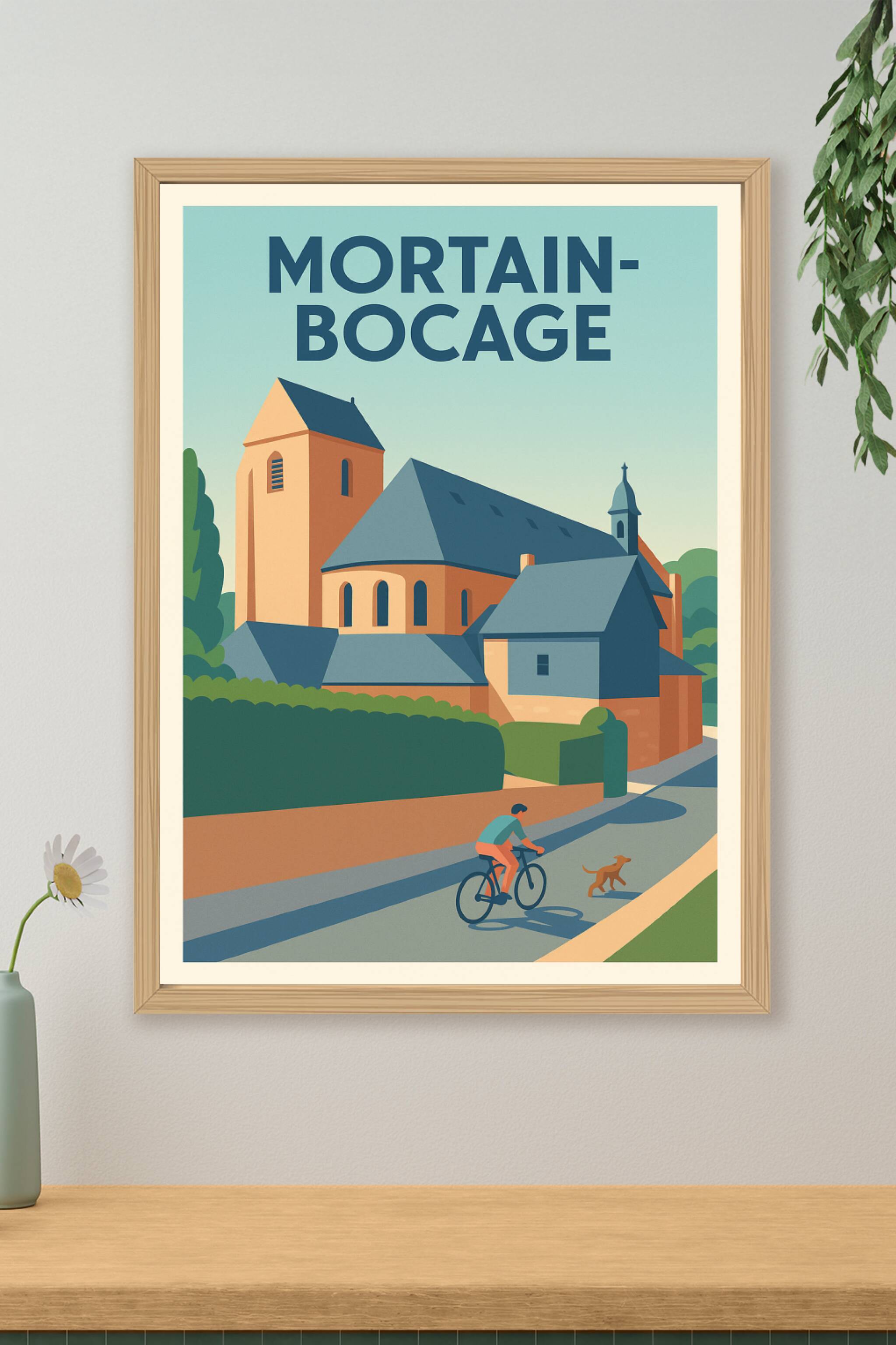 Affiche de Mortain-Bocage - Charmante balade normande