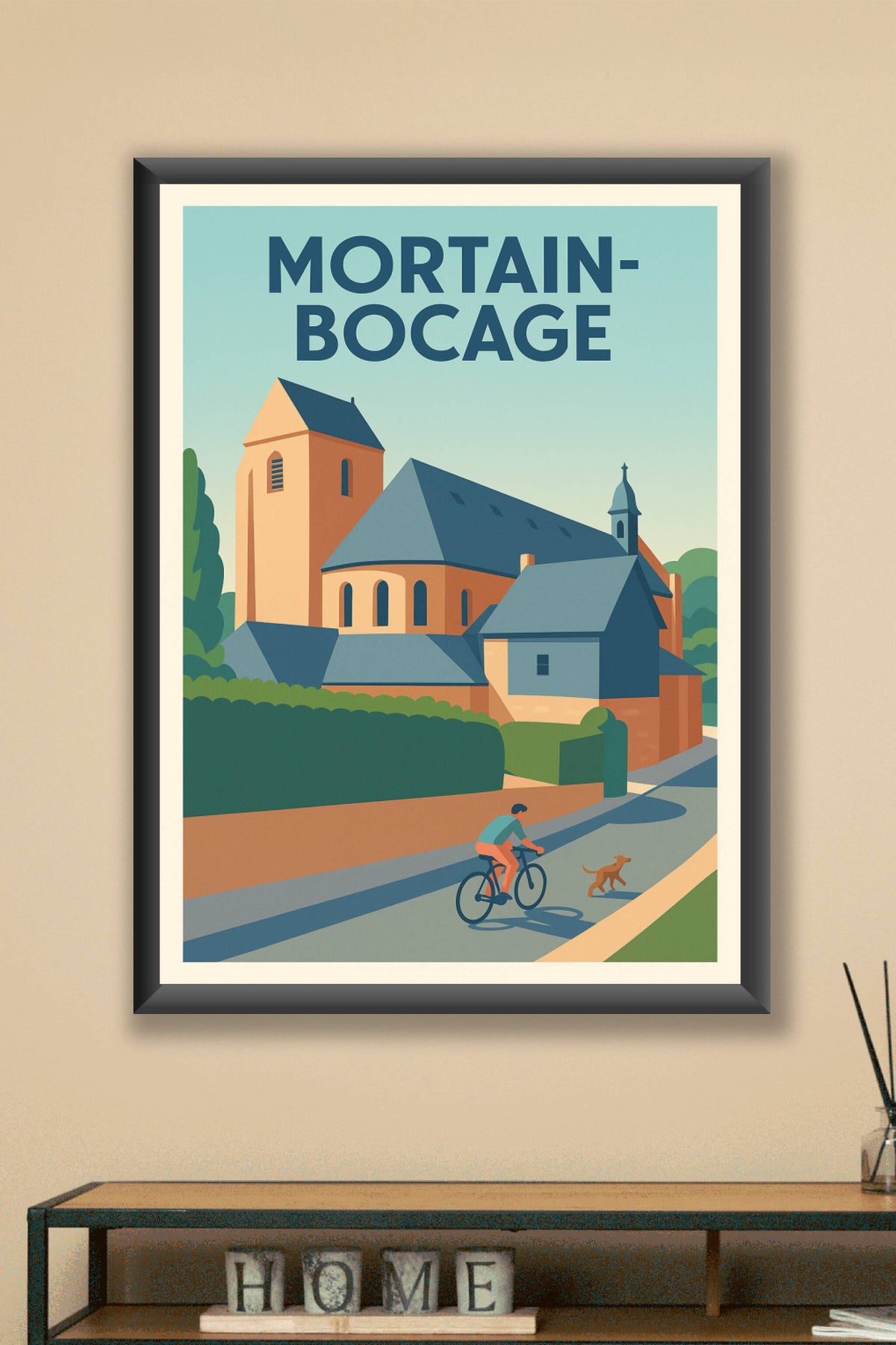 Affiche de Mortain-Bocage - Charmante balade normande