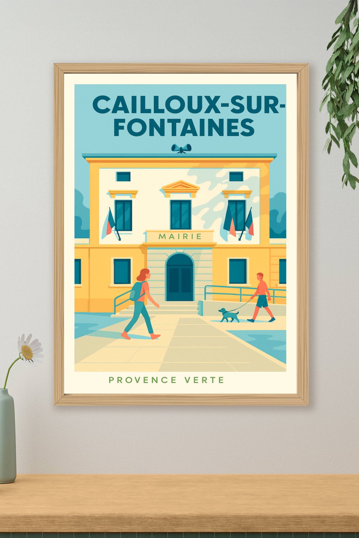Affiche de Cailloux-sur-Fontaines - Authentique rencontre provençale