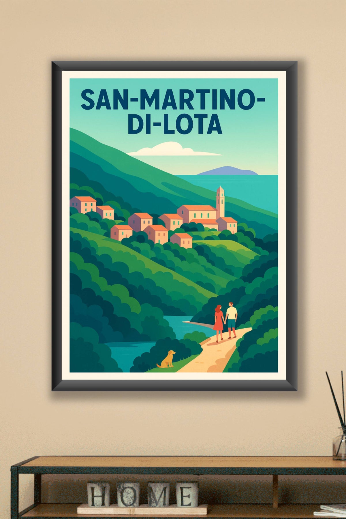 Affiche de San-Martino-di-Lota - Escapade bucolique en Corse