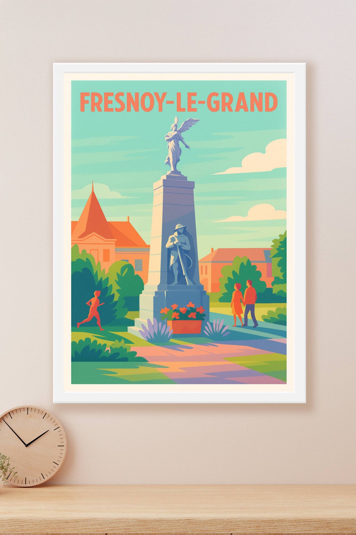 Affiche de Fresnoy-le-Grand - Charme et sérénité au cœur de la ville