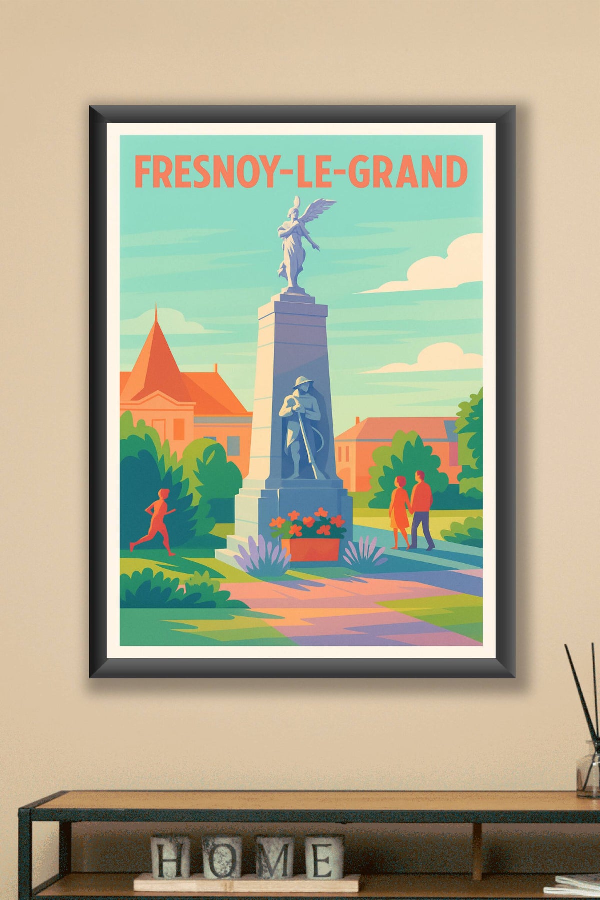 Affiche de Fresnoy-le-Grand - Charme et sérénité au cœur de la ville