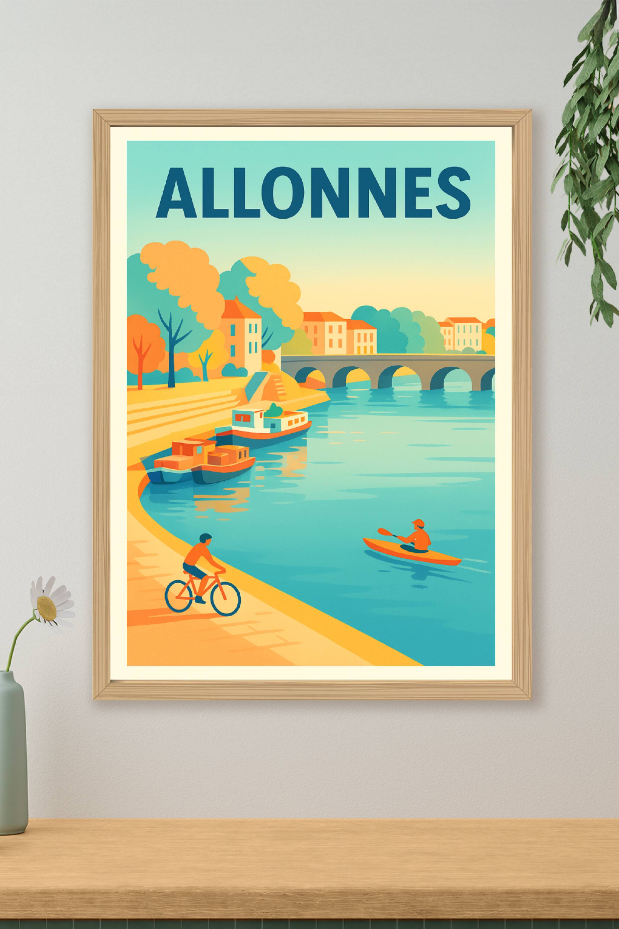 Affiche de Allonnes - Harmonie au fil de l'eau