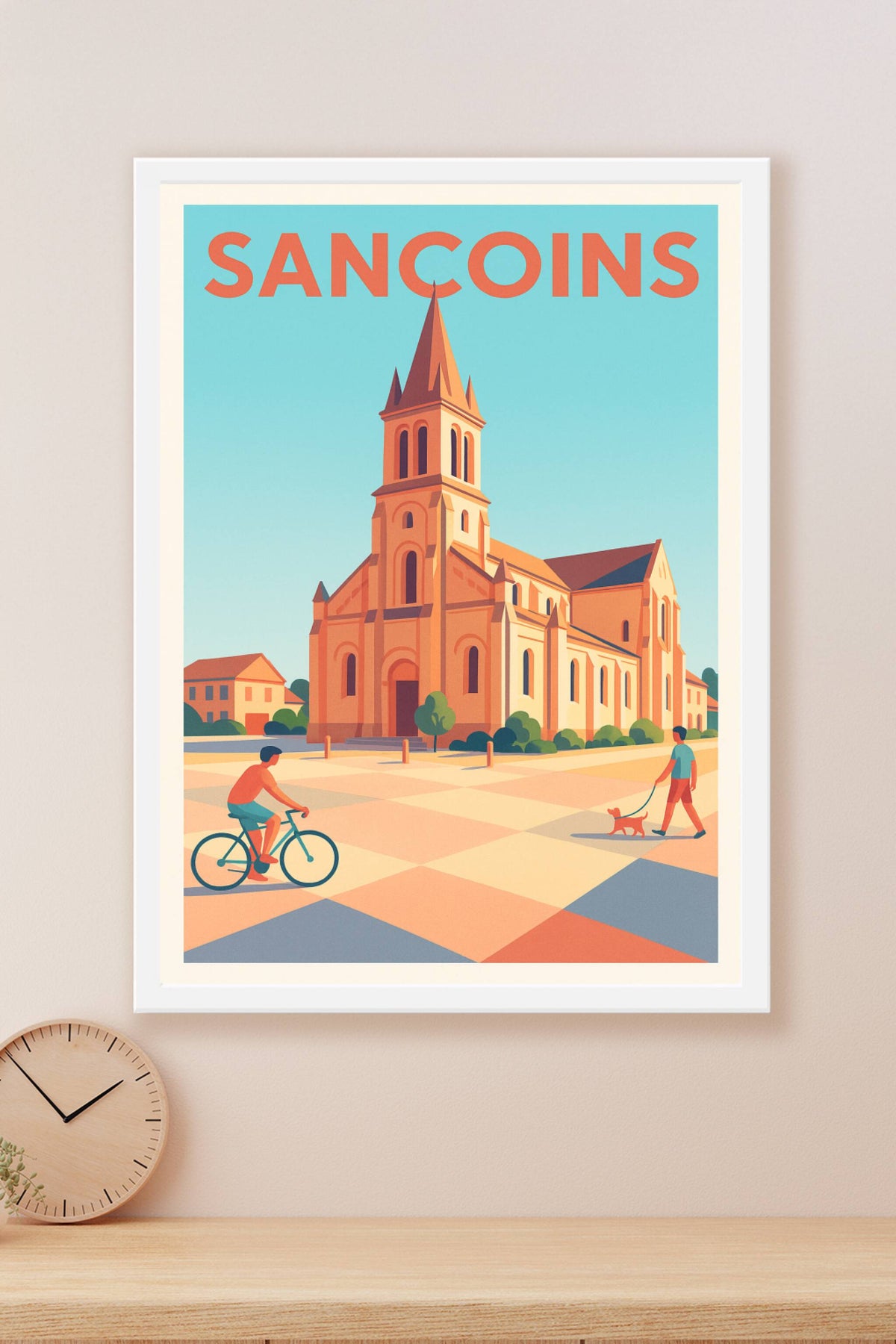 Affiche de Sancoins - Charme et sérénité au cœur du village