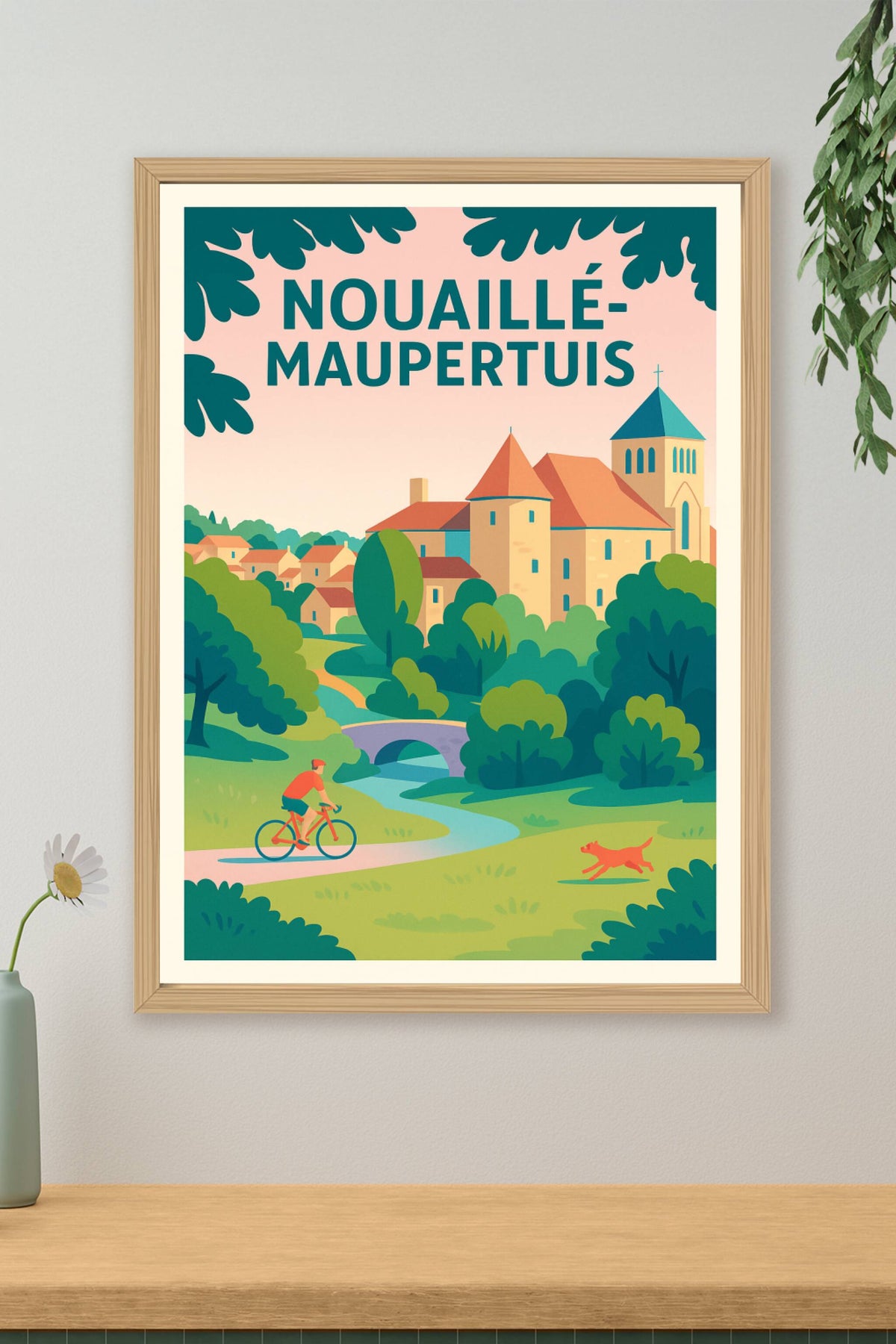 Affiche de Nouaillé-Maupertuis - Charme bucolique et douceur de vie