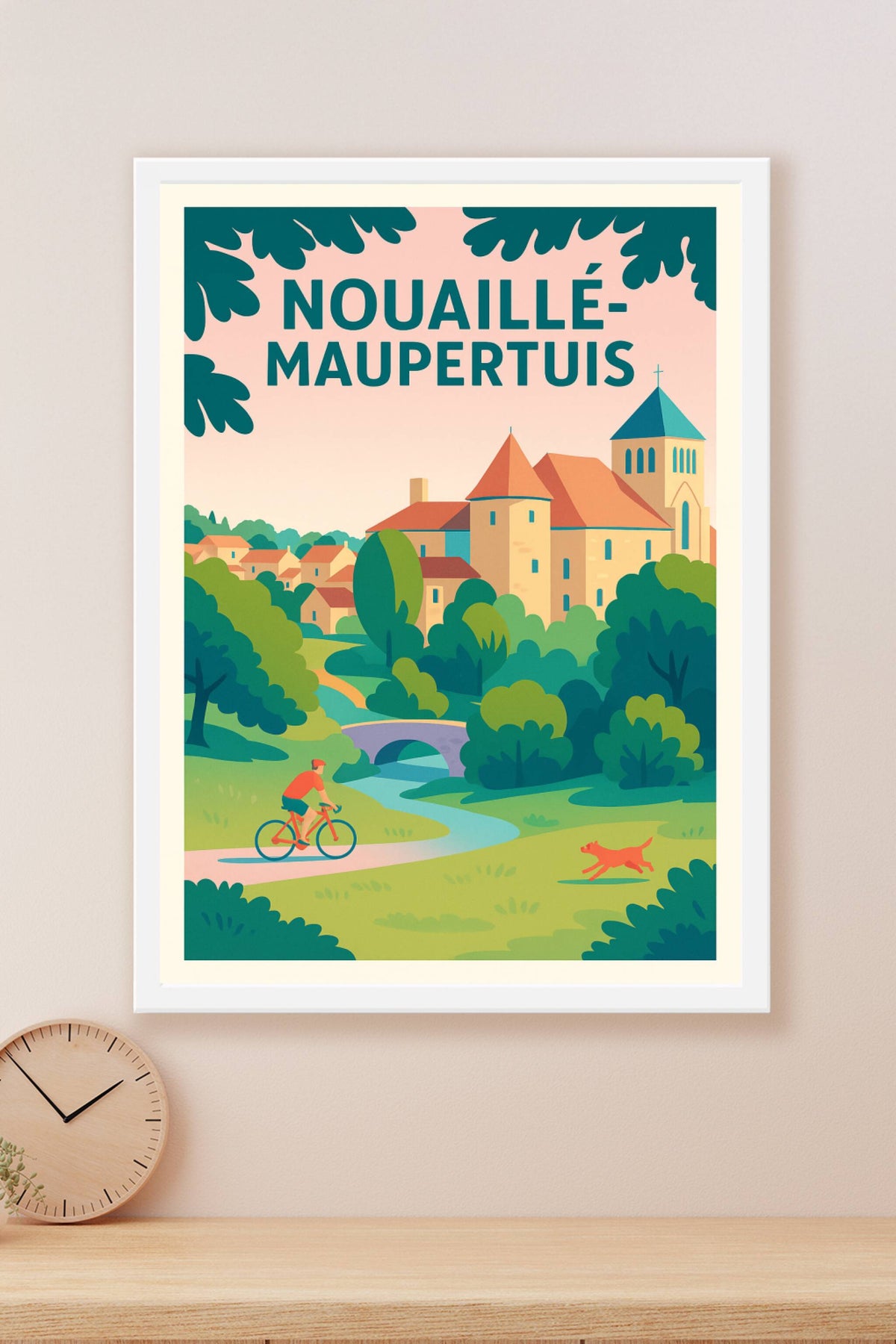 Affiche de Nouaillé-Maupertuis - Charme bucolique et douceur de vie