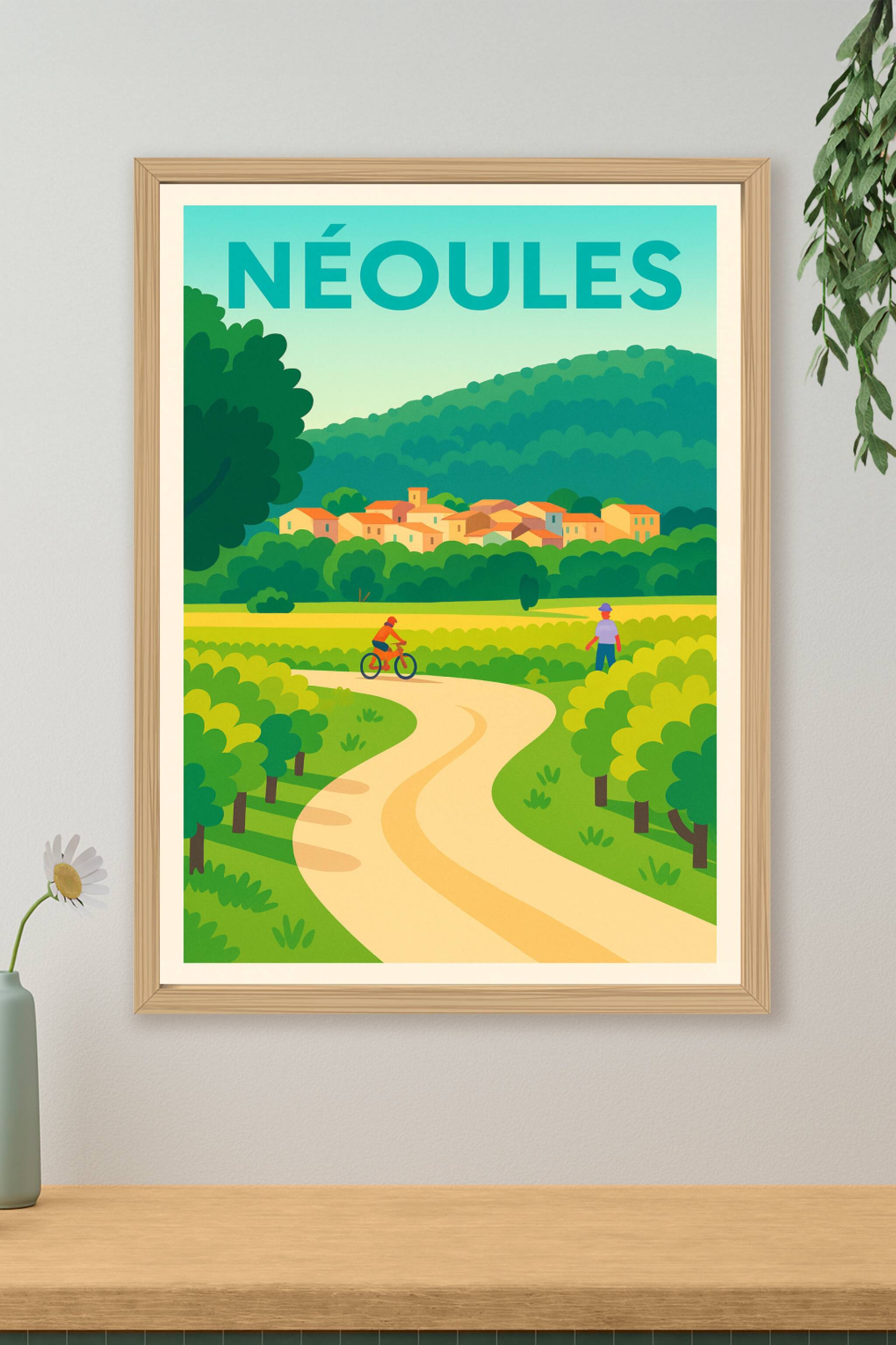 Affiche de Néoules - Escapade bucolique en Provence