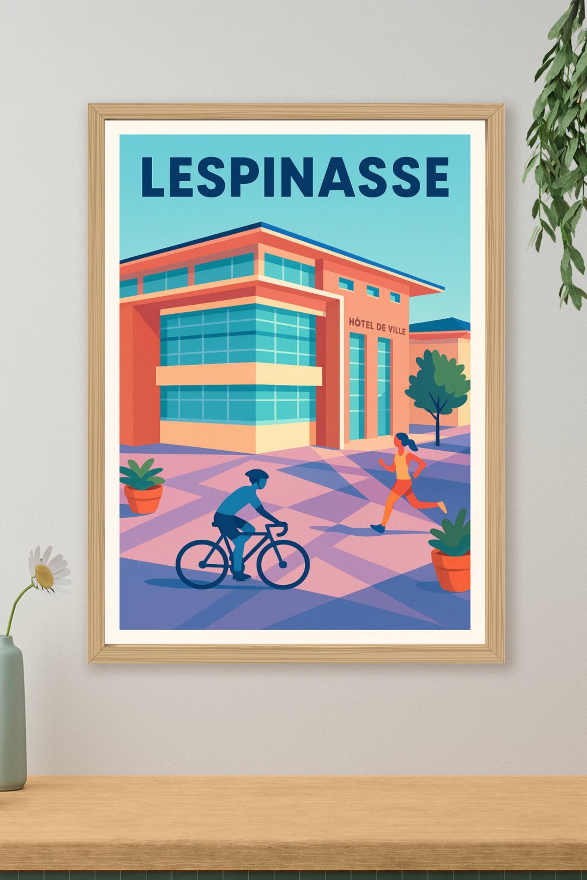 Affiche de Lespinasse - Dynamisme et modernité au cœur de la ville