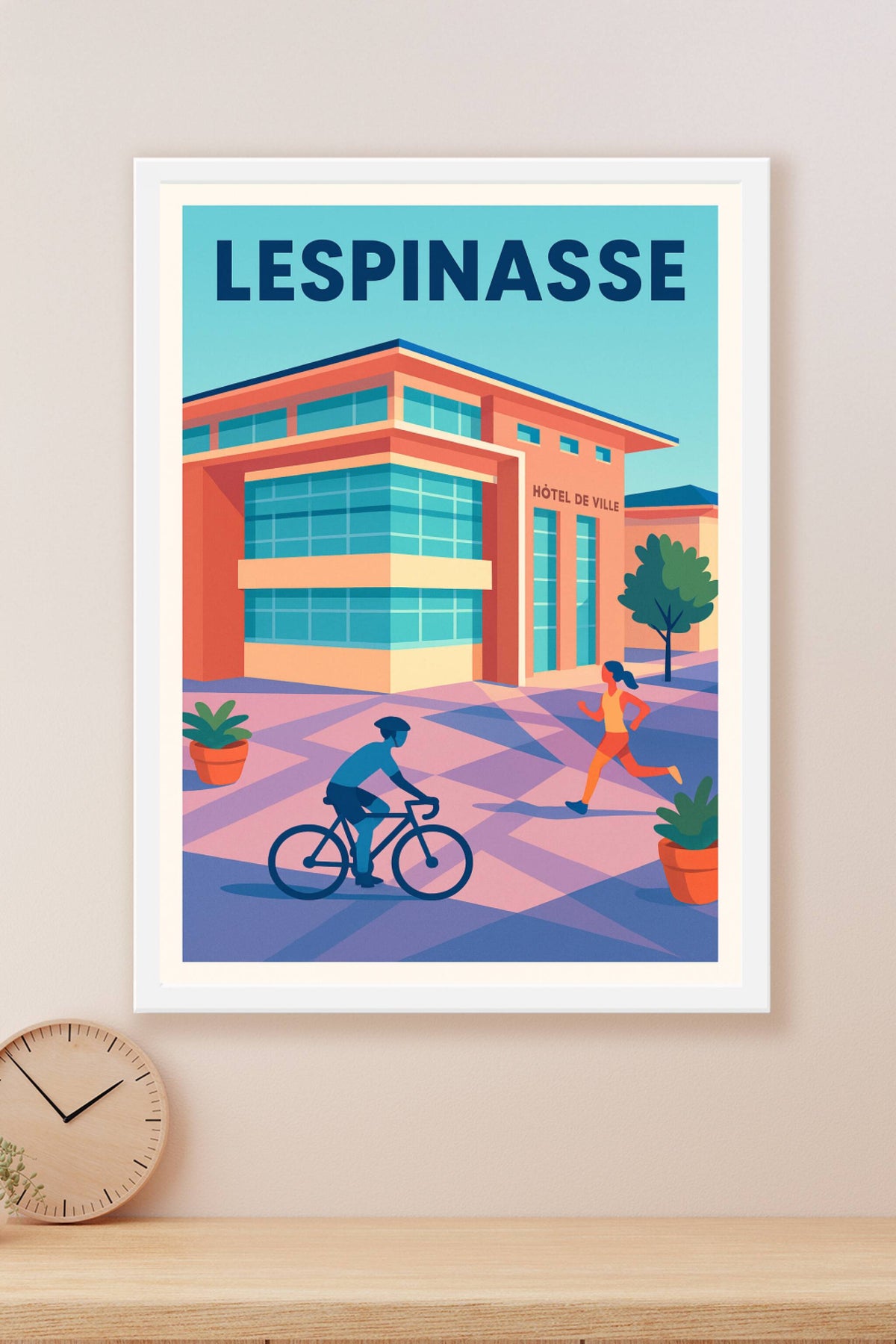 Affiche de Lespinasse - Dynamisme et modernité au cœur de la ville