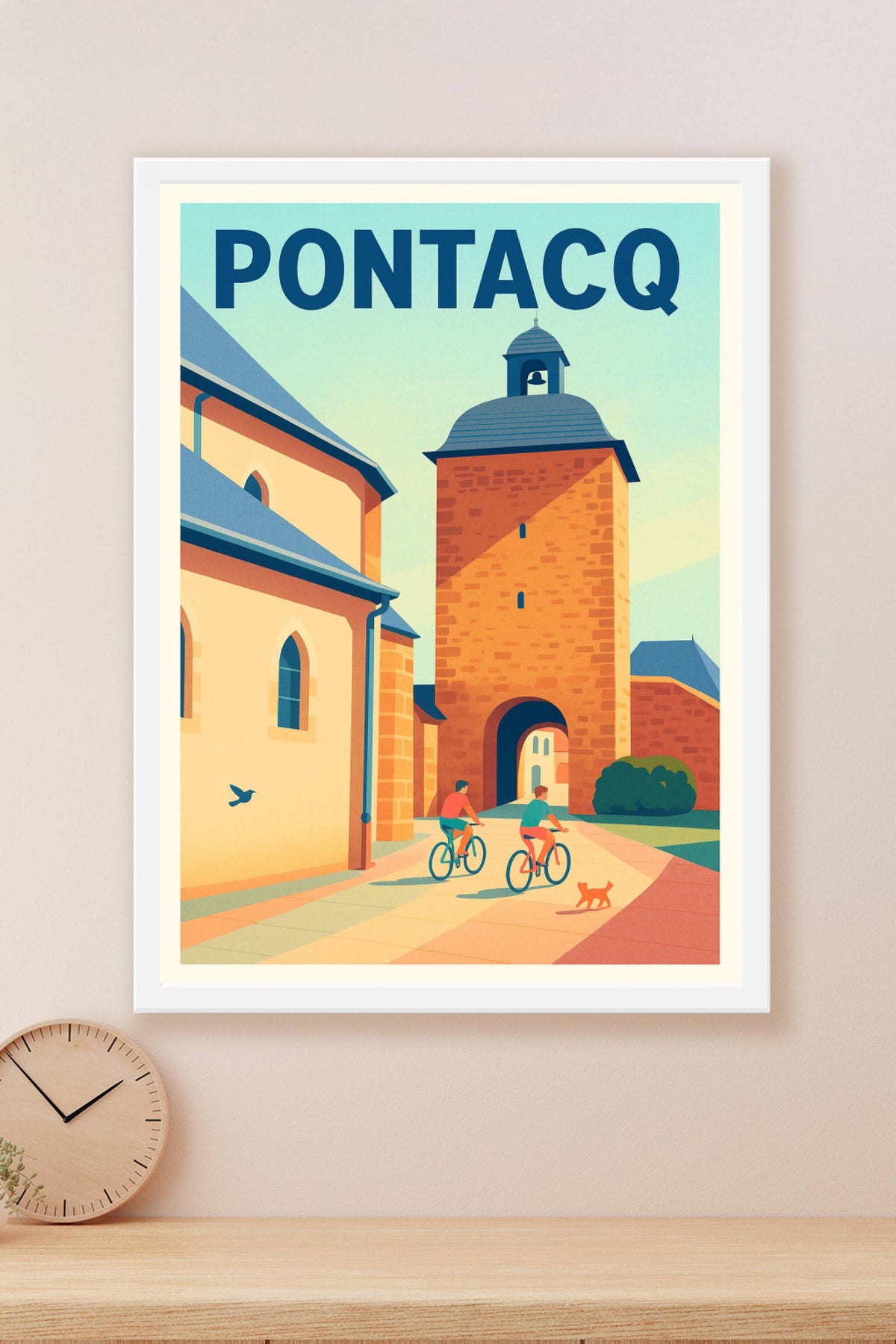 Affiche de Pontacq - Un voyage paisible au cœur du patrimoine