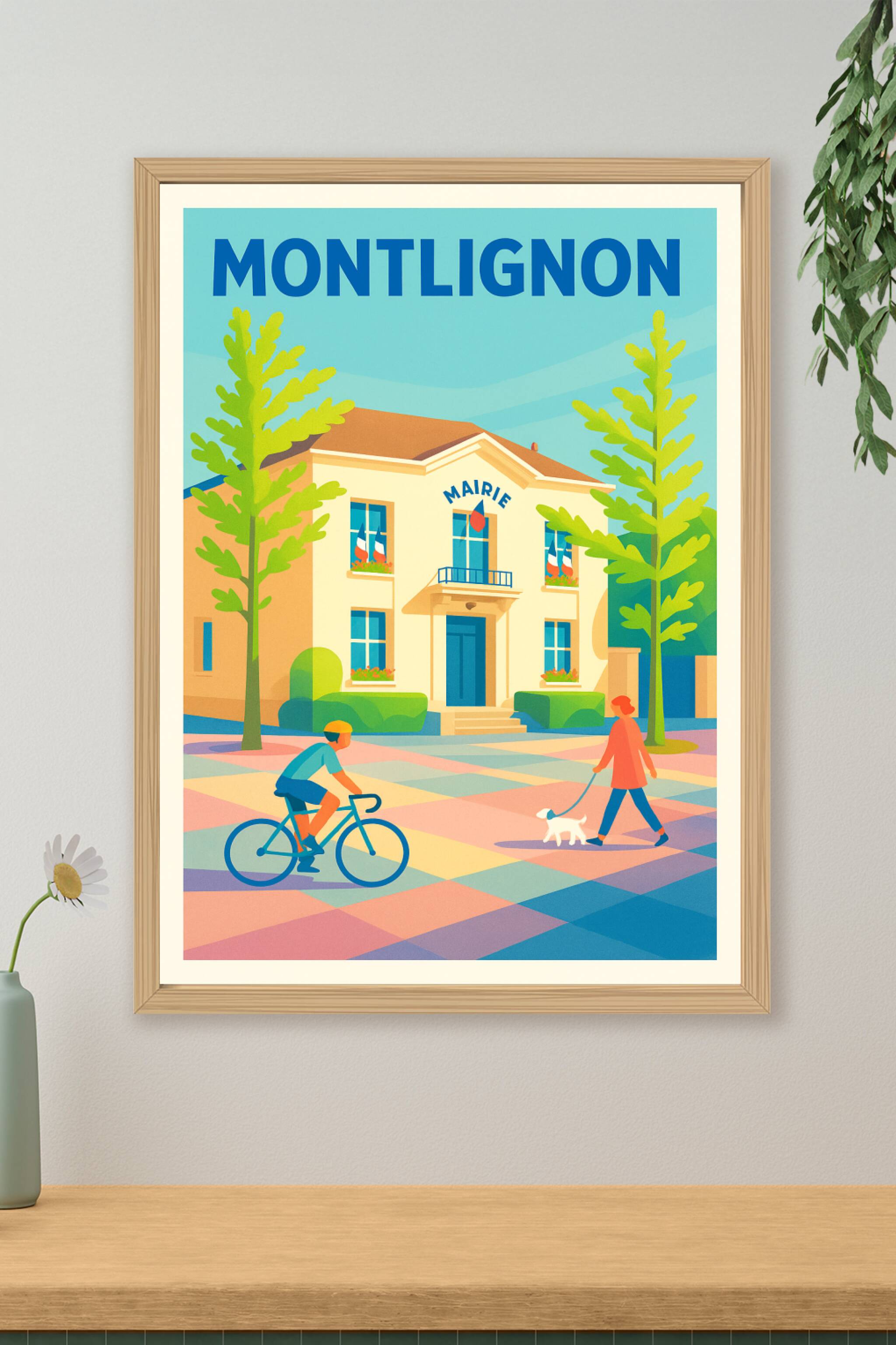 Affiche de Montlignon - Charme et sérénité au cœur de la mairie
