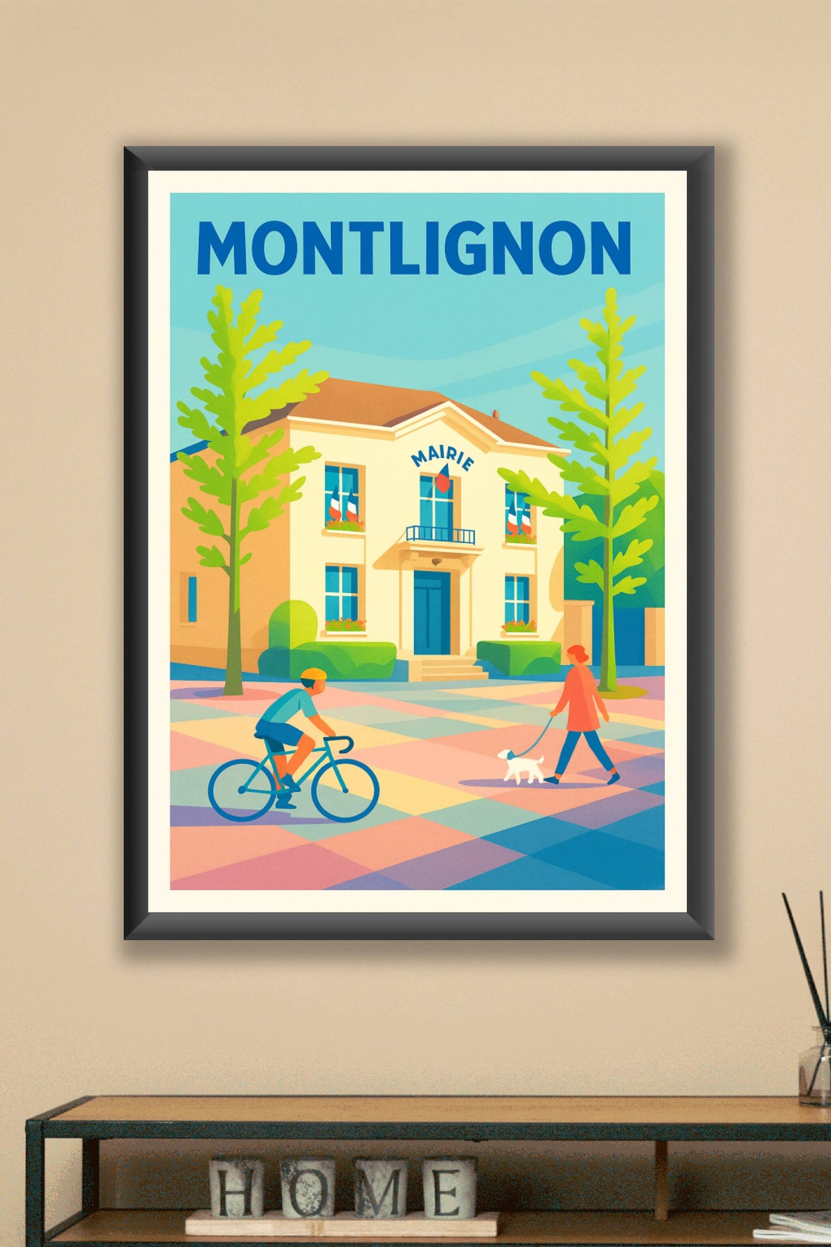 Affiche de Montlignon - Charme et sérénité au cœur de la mairie