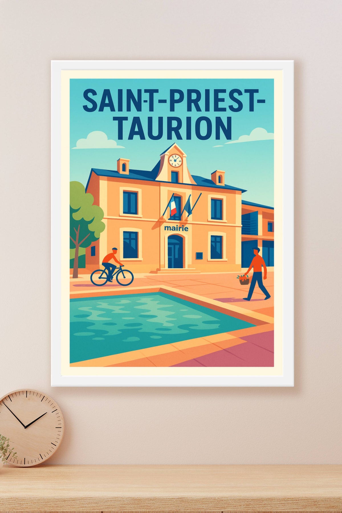 Affiche de Saint-Priest-Taurion - Charme et sérénité au cœur de la mairie