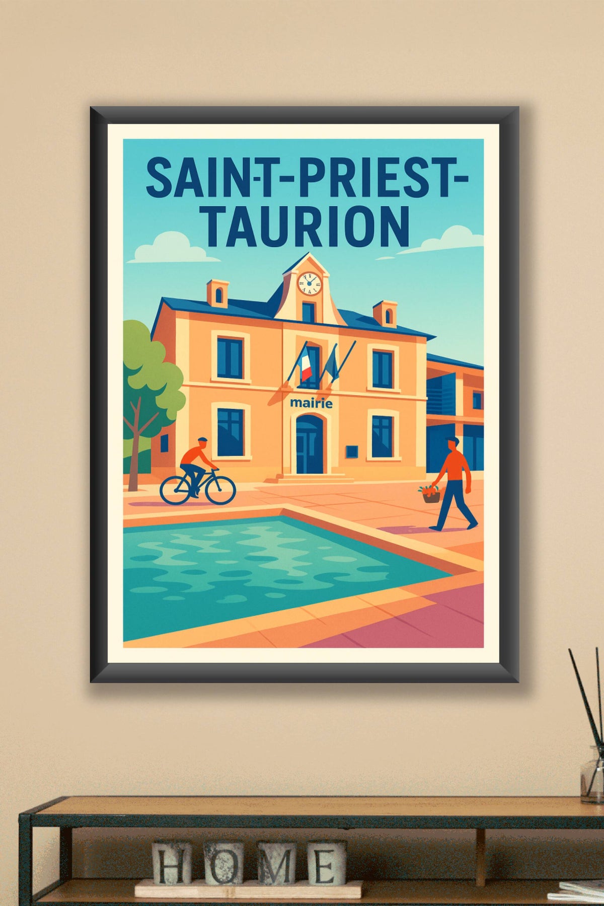 Affiche de Saint-Priest-Taurion - Charme et sérénité au cœur de la mairie