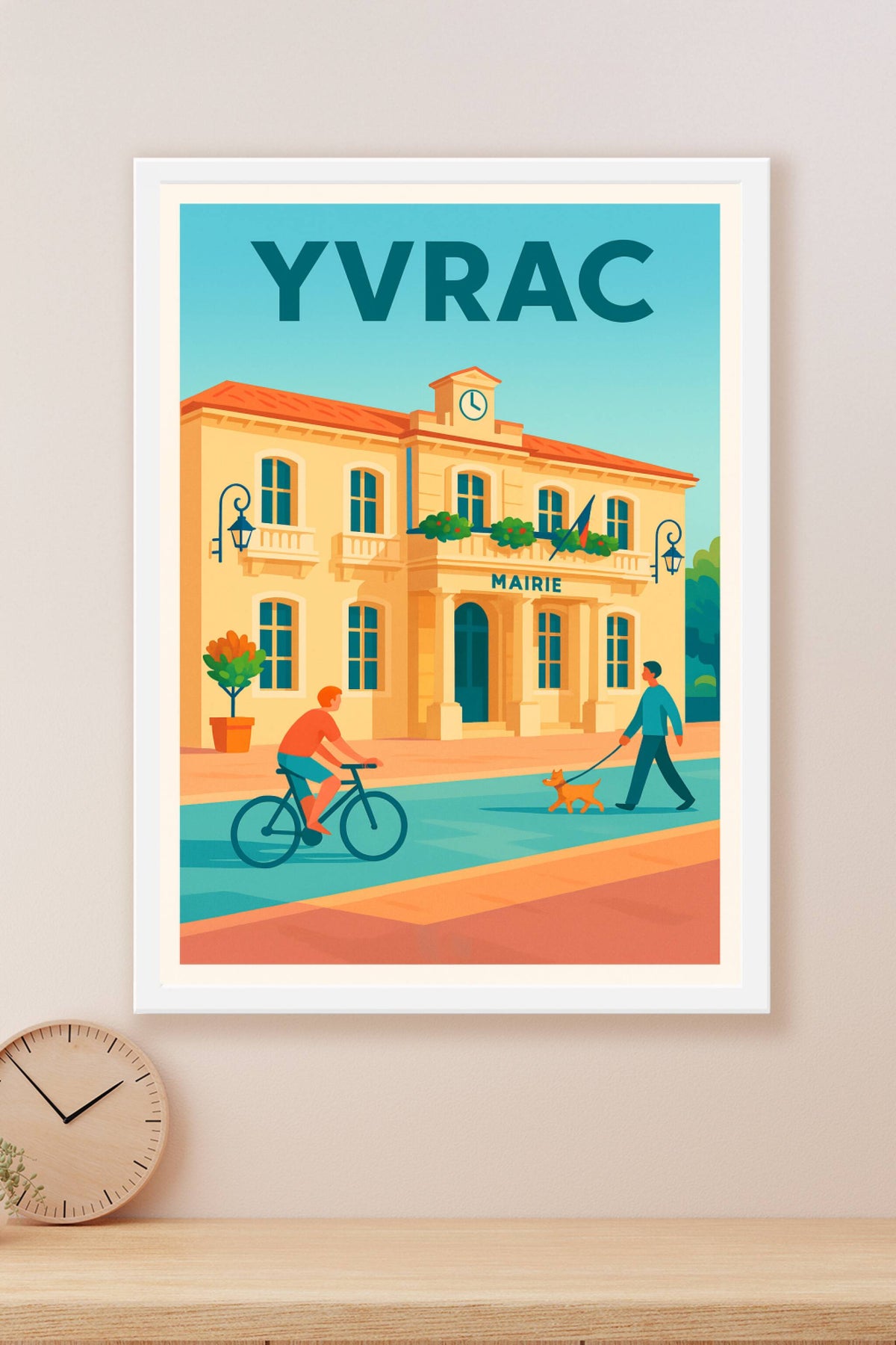 Affiche de Yvrac - Charme et vie locale au cœur de la Mairie