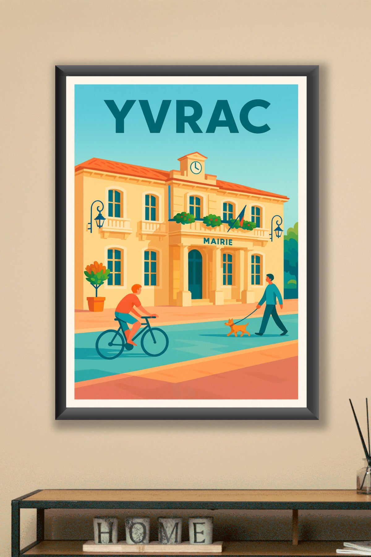 Affiche de Yvrac - Charme et vie locale au cœur de la Mairie
