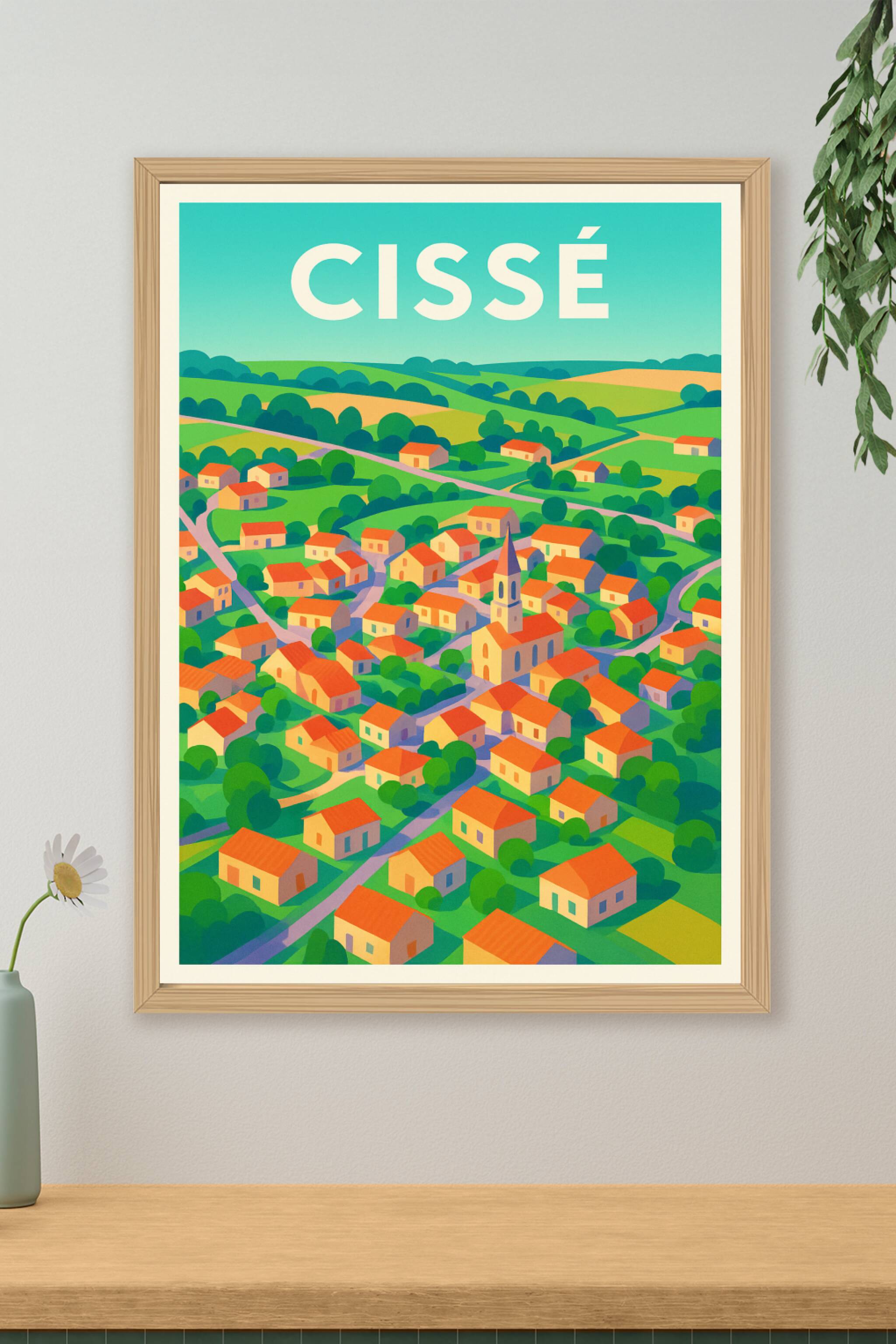 Affiche de Cissé - Charme bucolique au cœur de la campagne