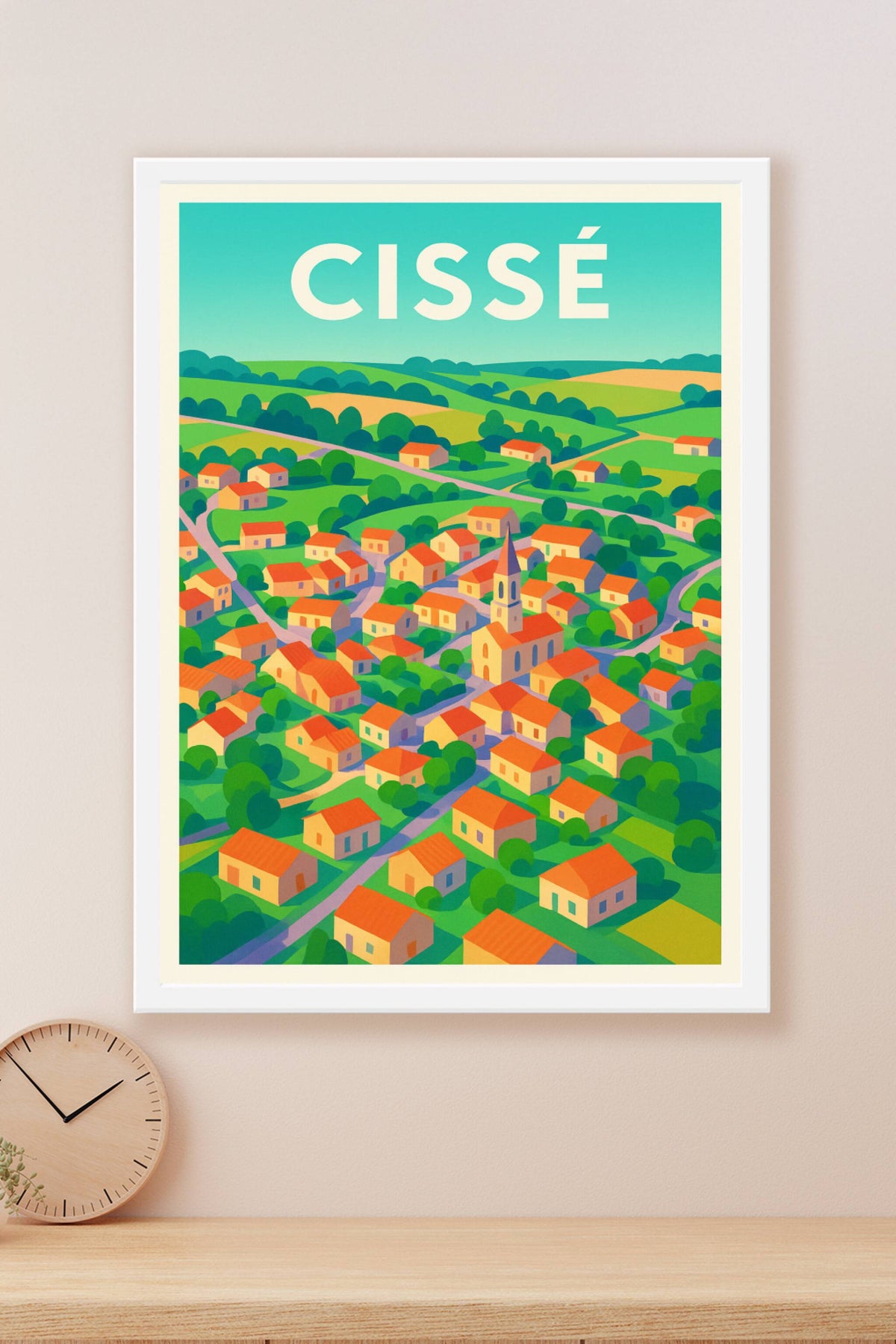 Affiche de Cissé - Charme bucolique au cœur de la campagne