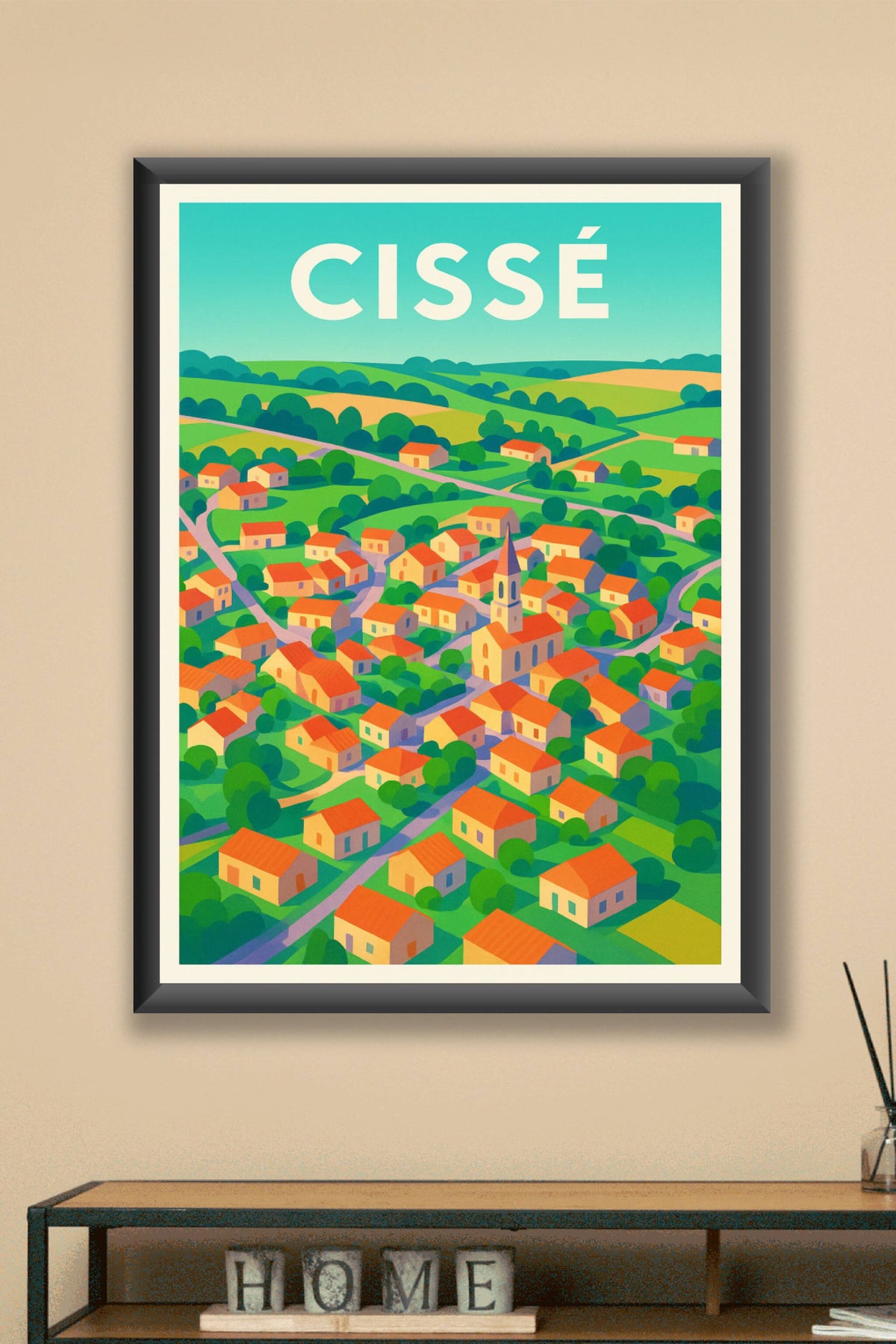 Affiche de Cissé - Charme bucolique au cœur de la campagne