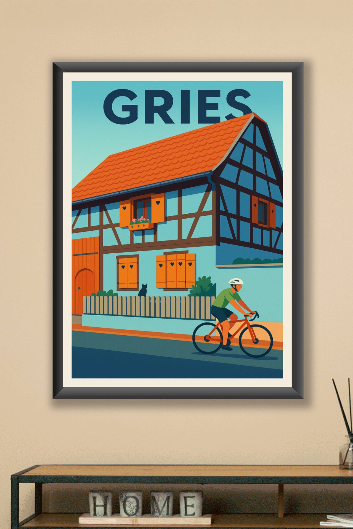 Affiche de Gries - Charme et tradition au cœur de l'Alsace