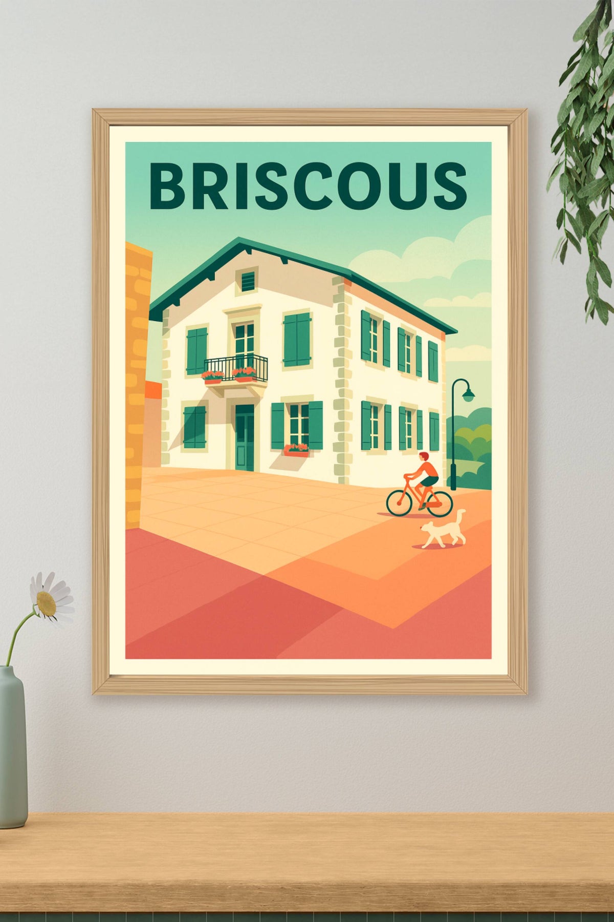 Affiche de Briscous - Charme et sérénité basques