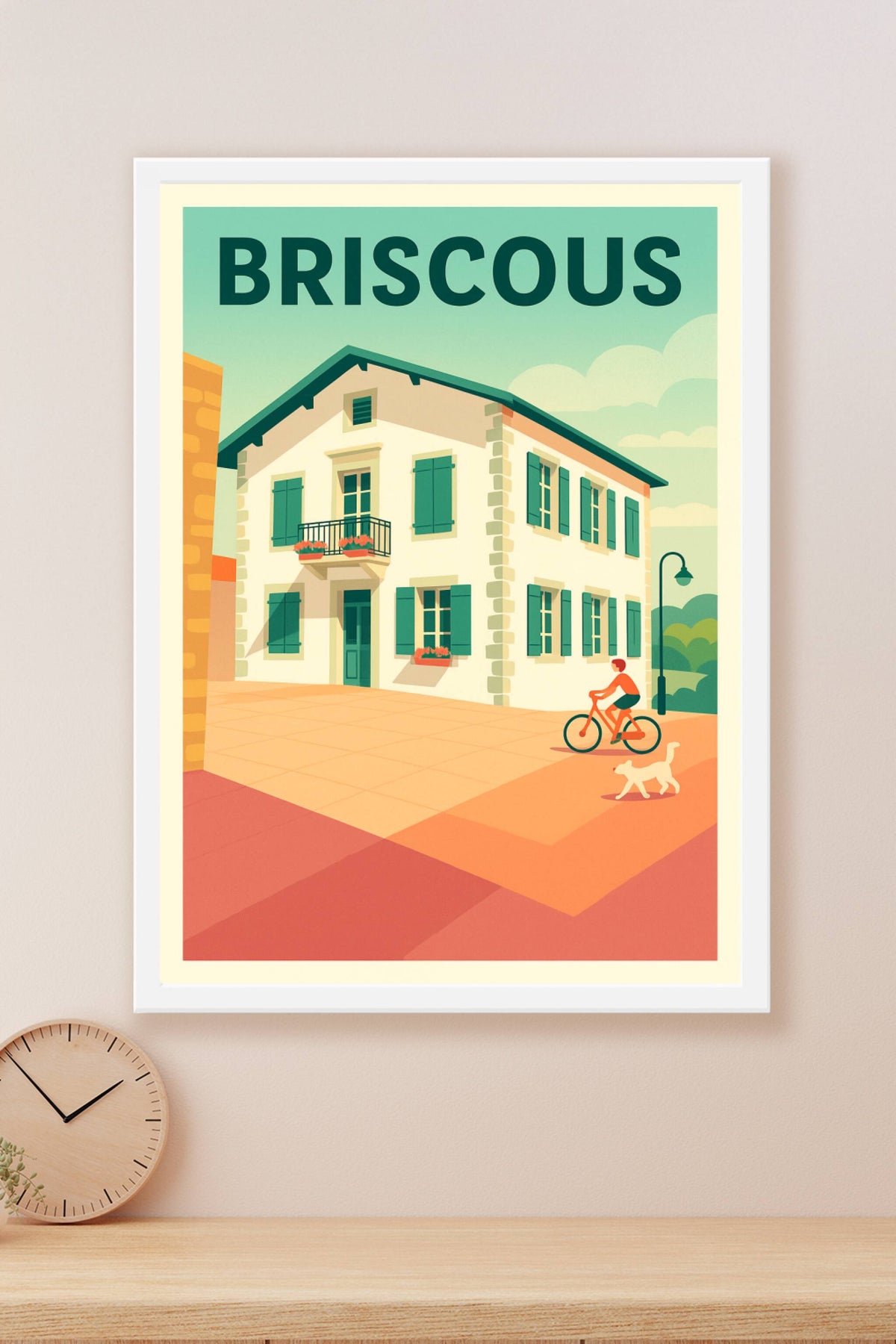 Affiche de Briscous - Charme et sérénité basques