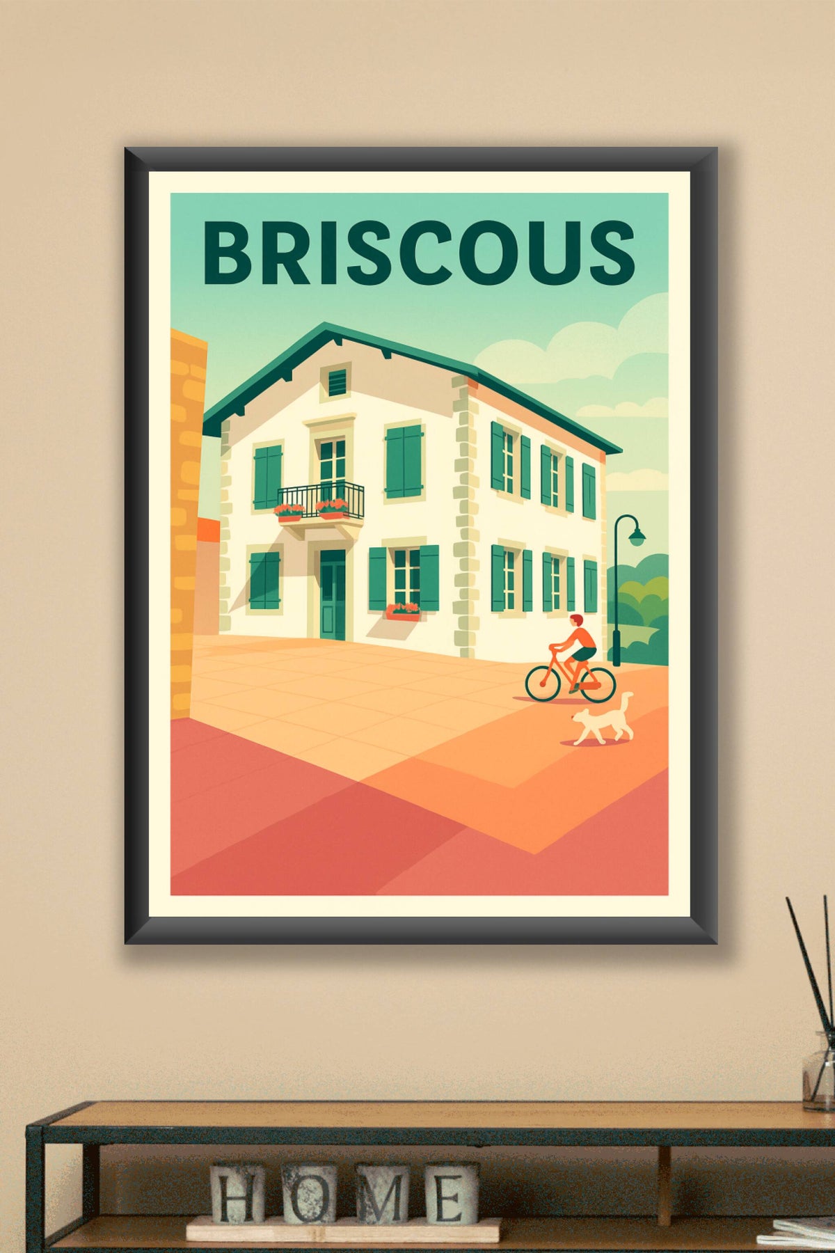 Affiche de Briscous - Charme et sérénité basques
