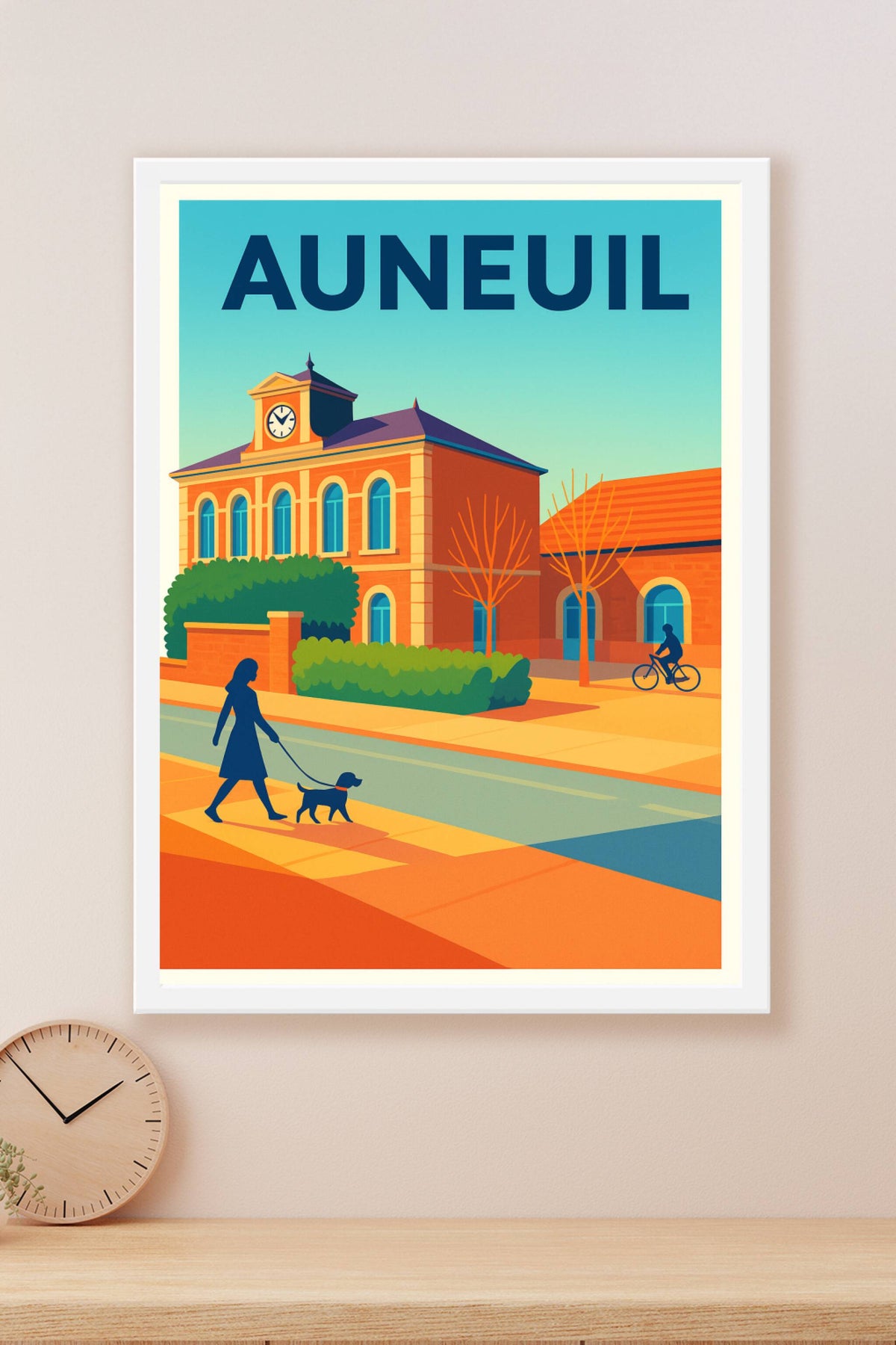 Affiche de Auneuil - Charme et sérénité au quotidien