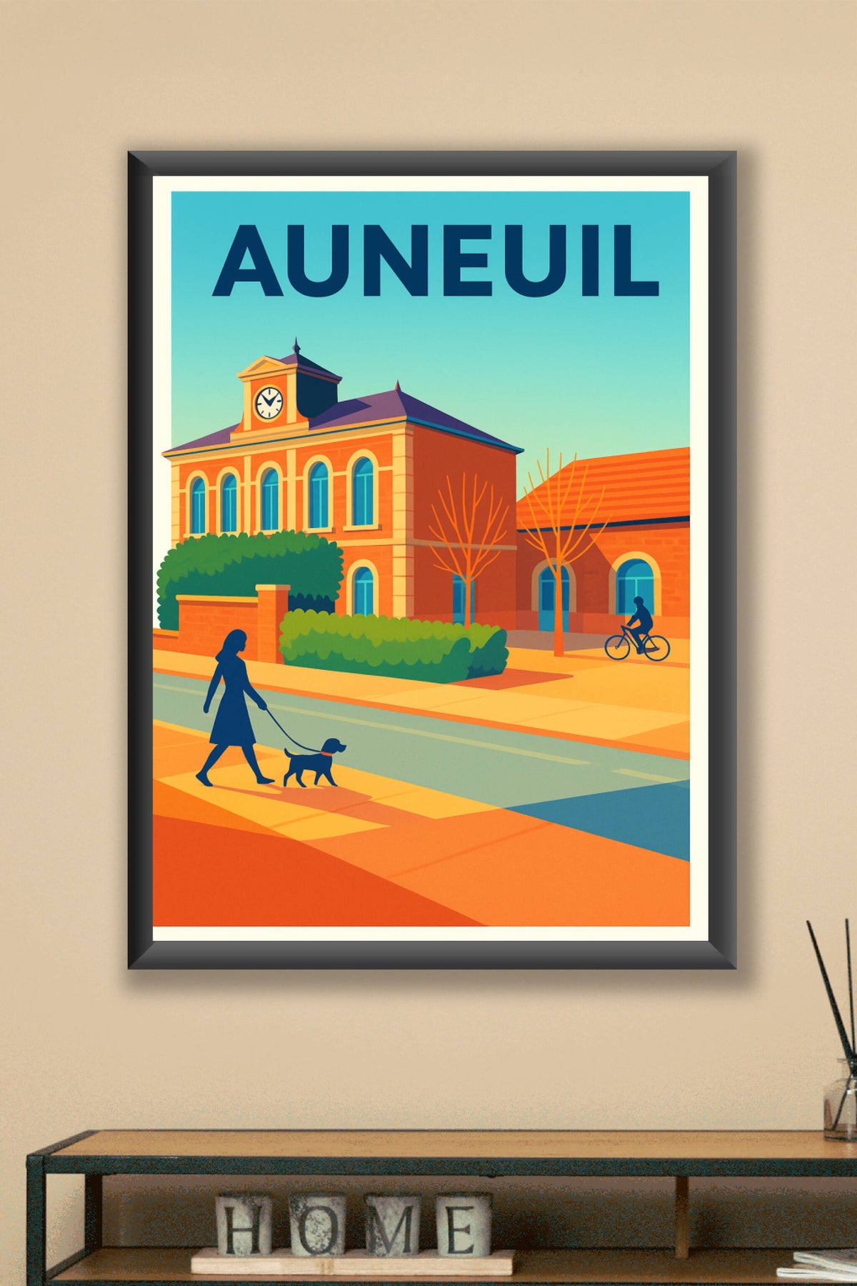 Affiche de Auneuil - Charme et sérénité au quotidien