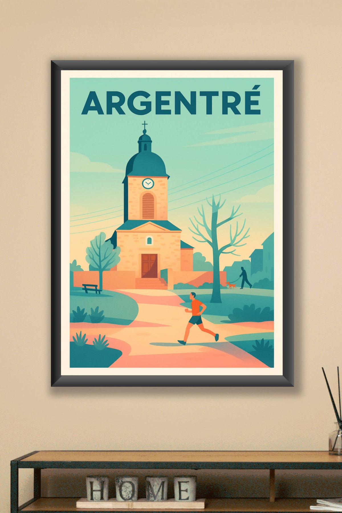 Affiche de Argentré - Charme paisible et dynamique au cœur de la ville