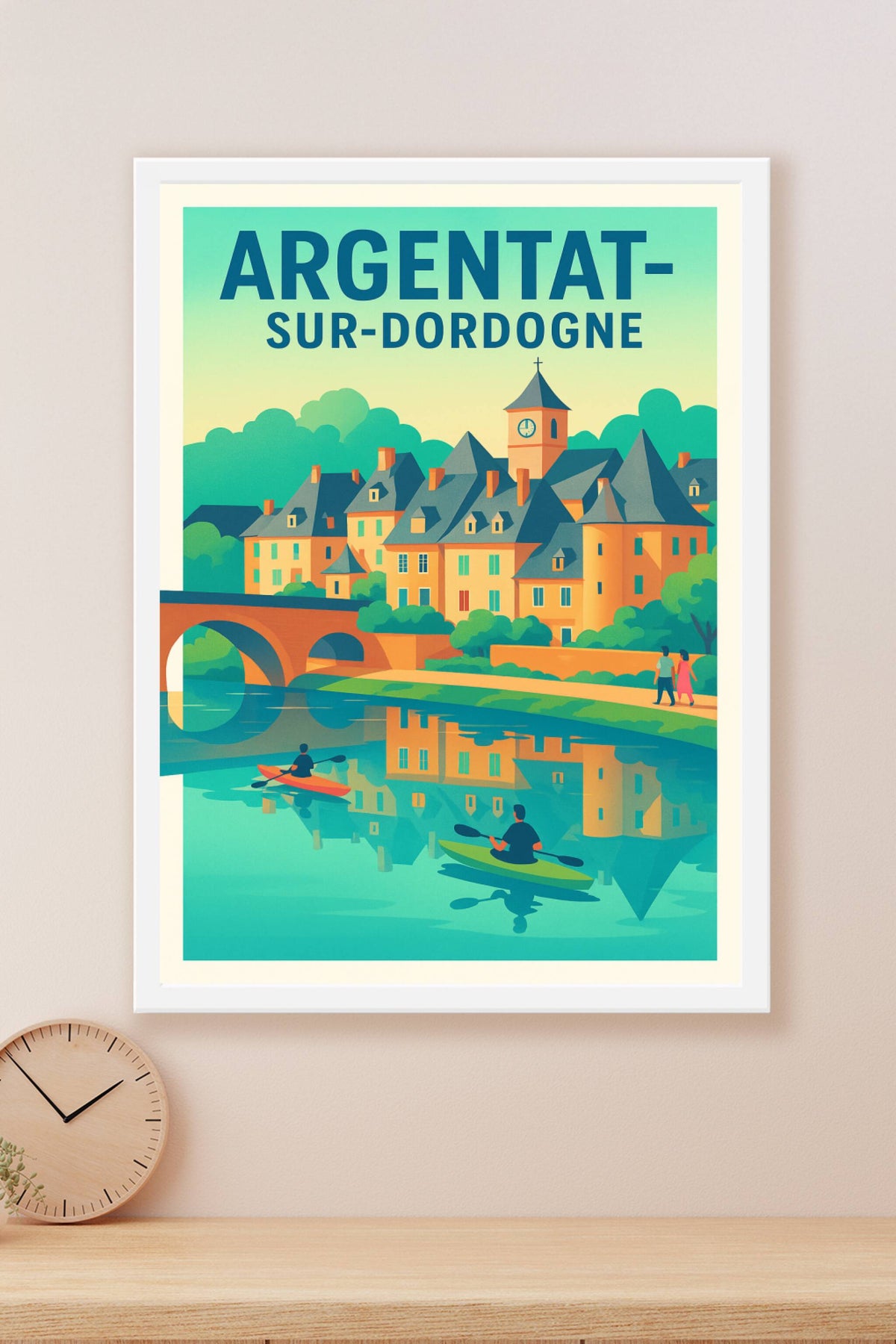 Affiche de Argentat-sur-Dordogne - Charme et sérénité au fil de l'eau