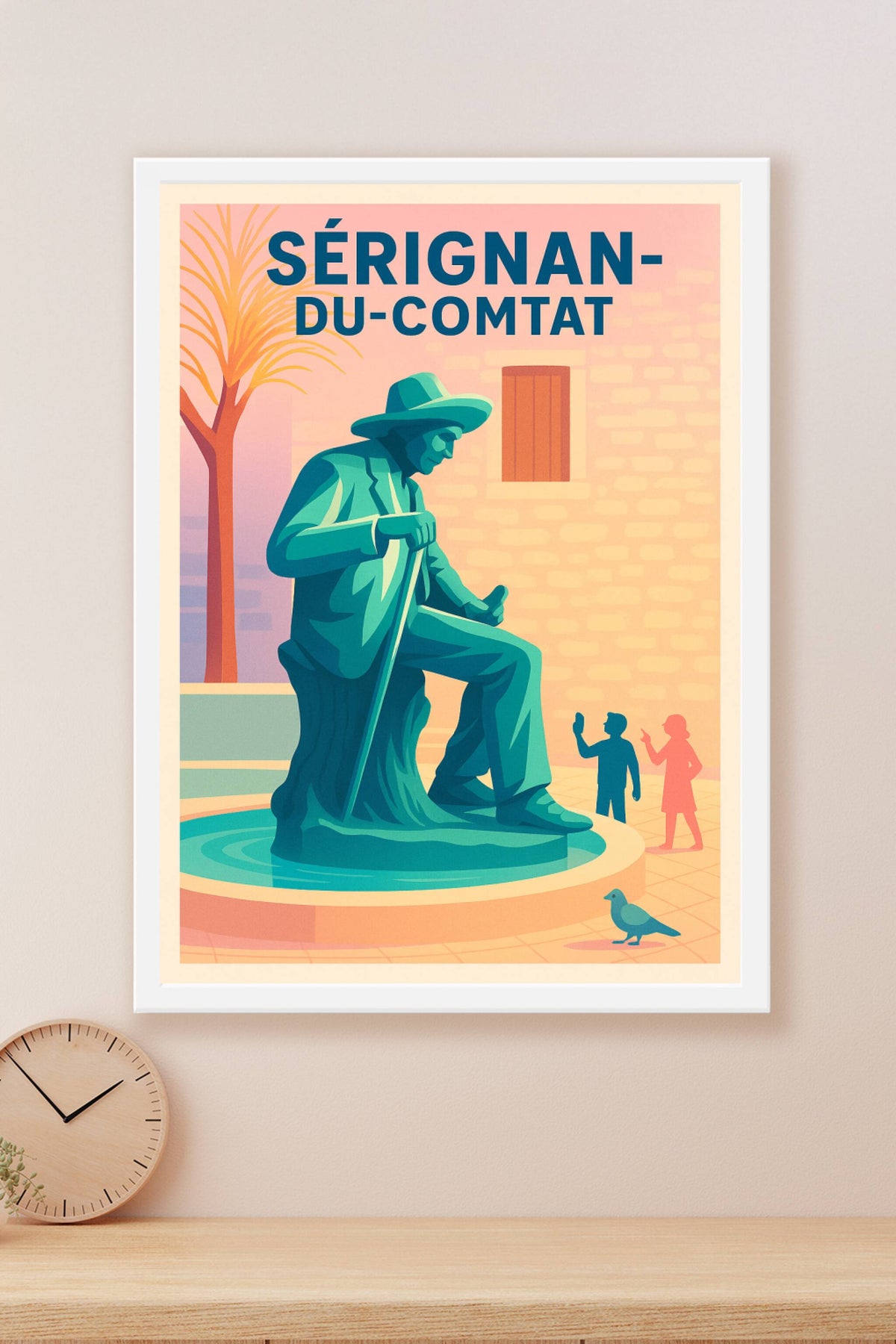 Affiche de Sérignan-du-Comtat - Charme et histoire au cœur du Comtat