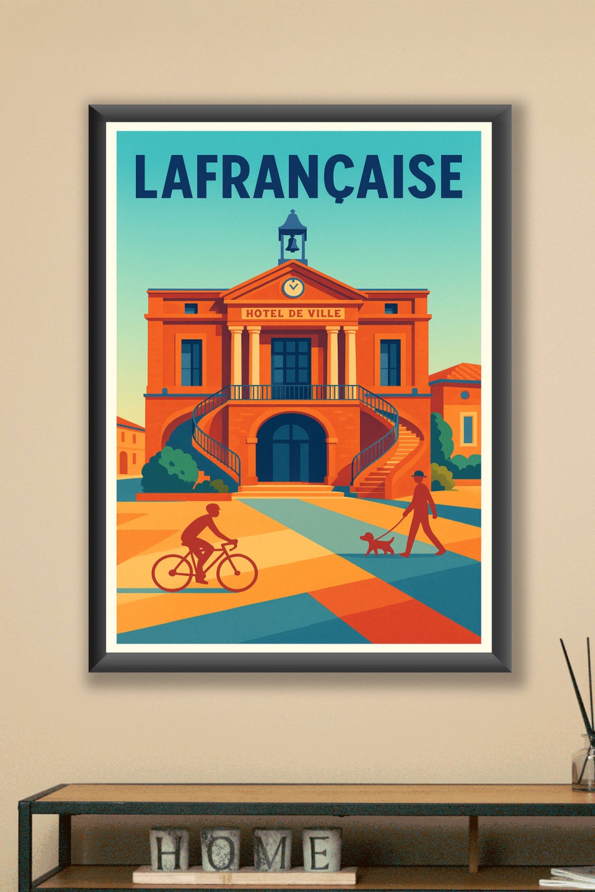 Affiche de Lafrançaise - Charme et sérénité au cœur du village