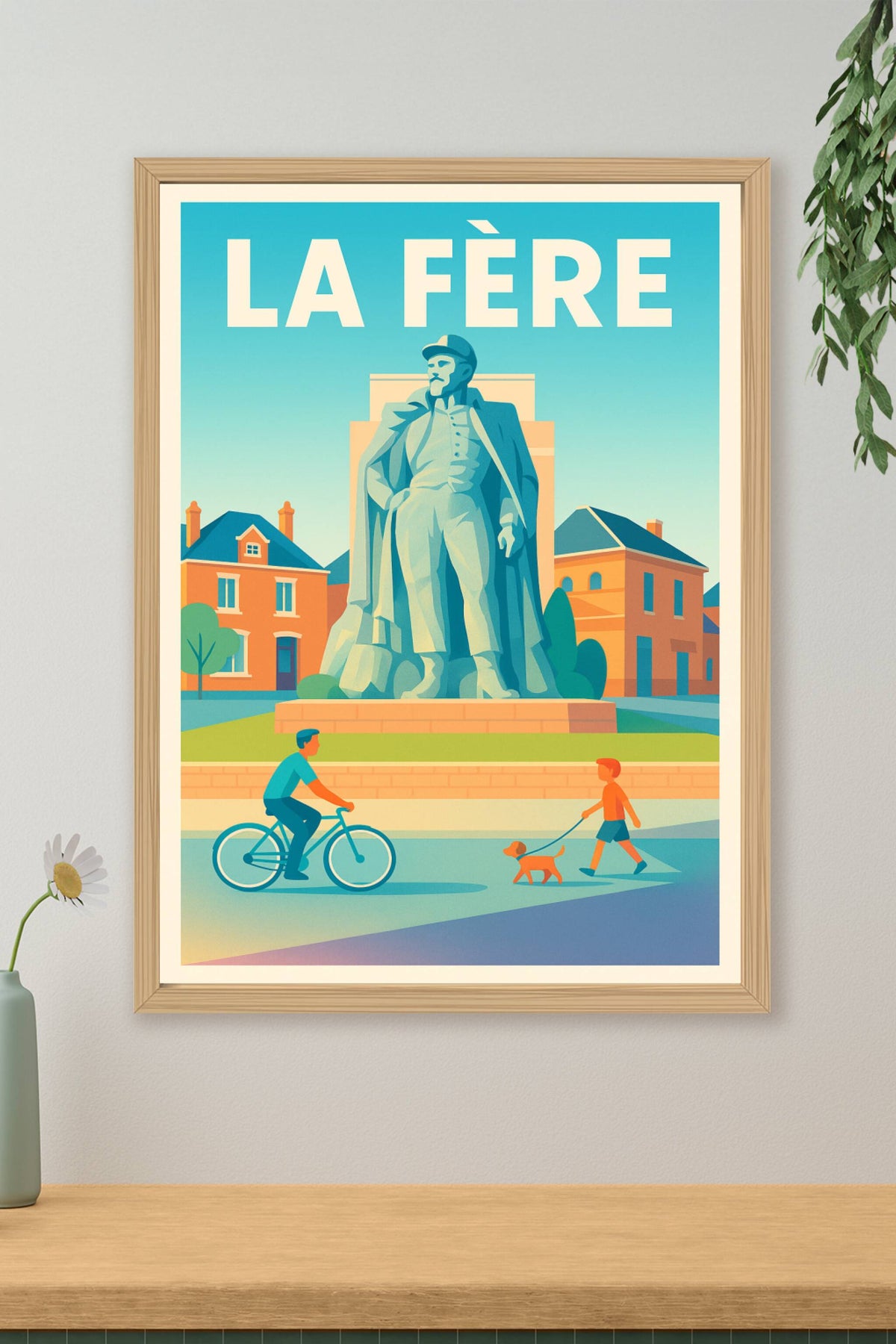 Affiche de La Fère - Harmonie urbaine et patrimoine vivant