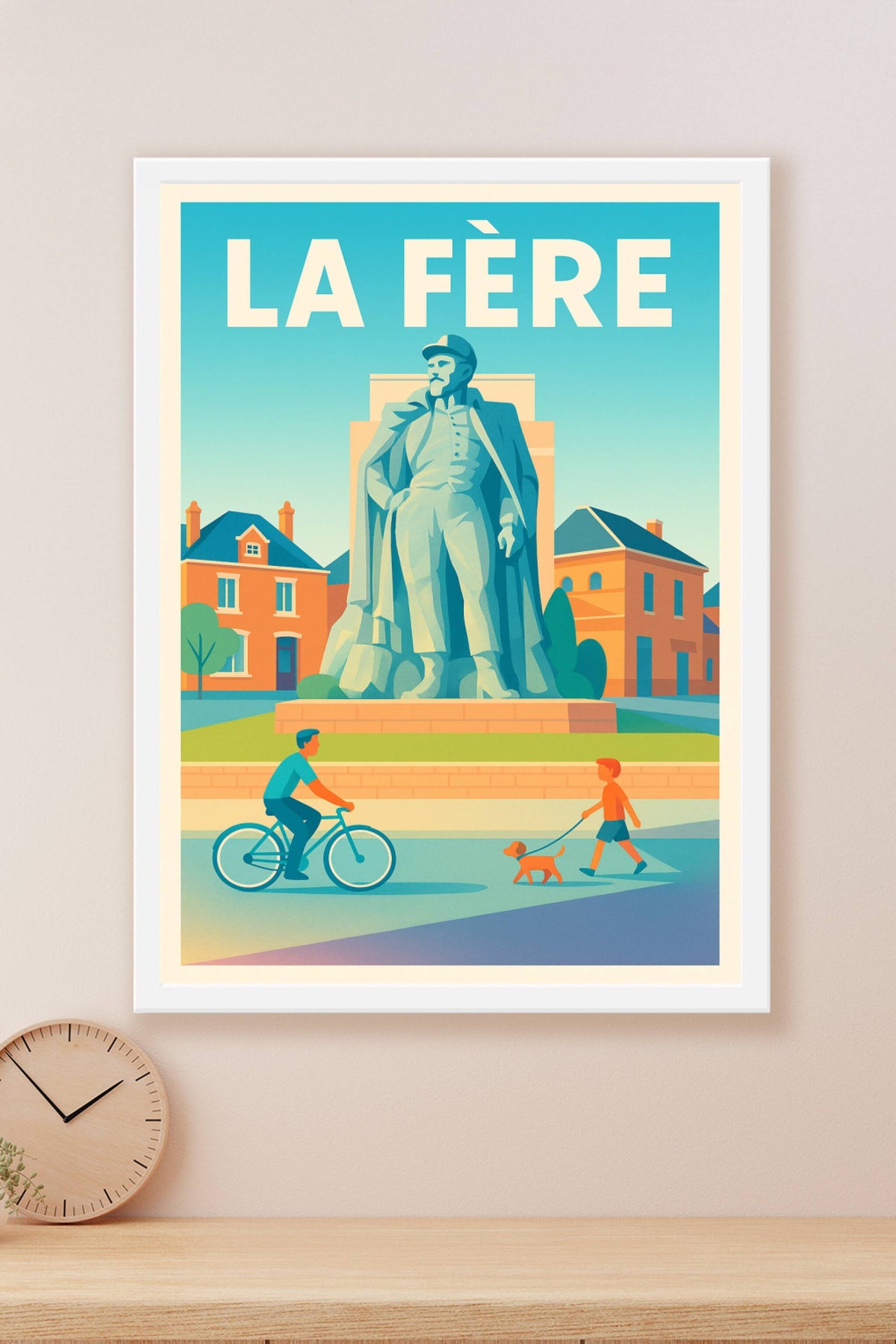 Affiche de La Fère - Harmonie urbaine et patrimoine vivant