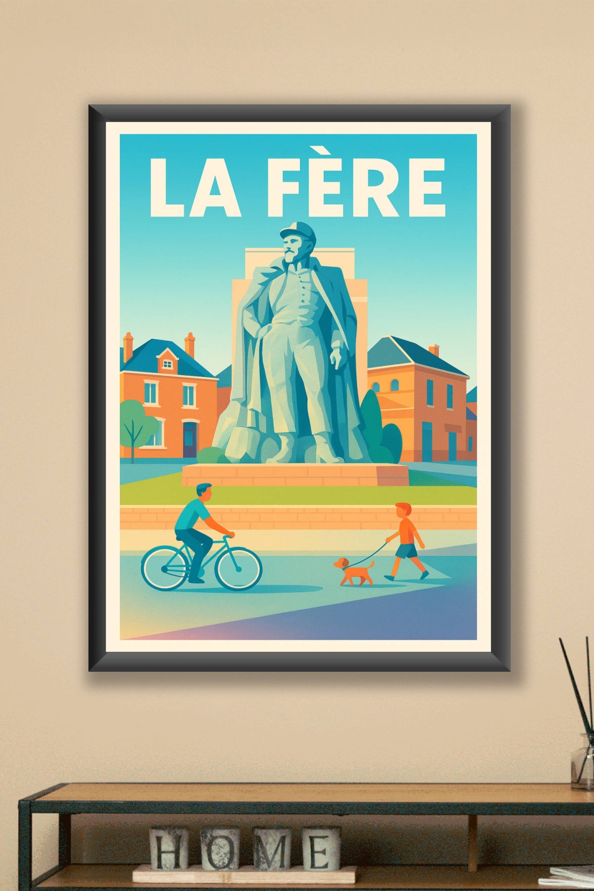 Affiche de La Fère - Harmonie urbaine et patrimoine vivant