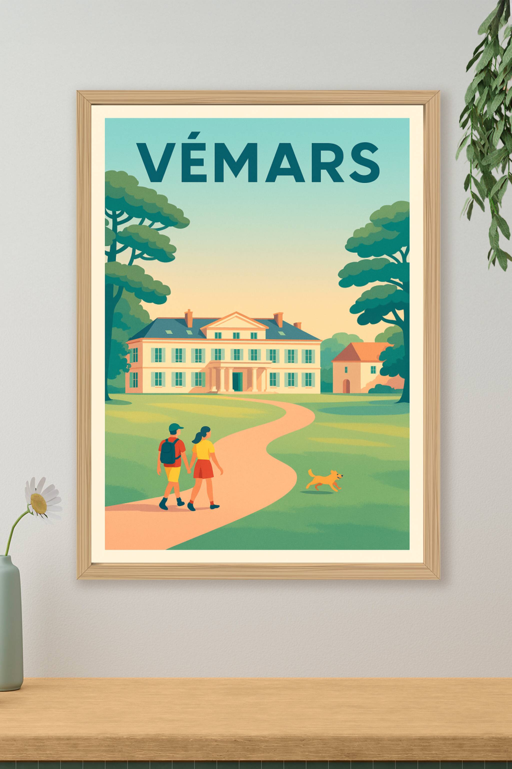 Affiche de Vémars - Promenade paisible au cœur de la nature