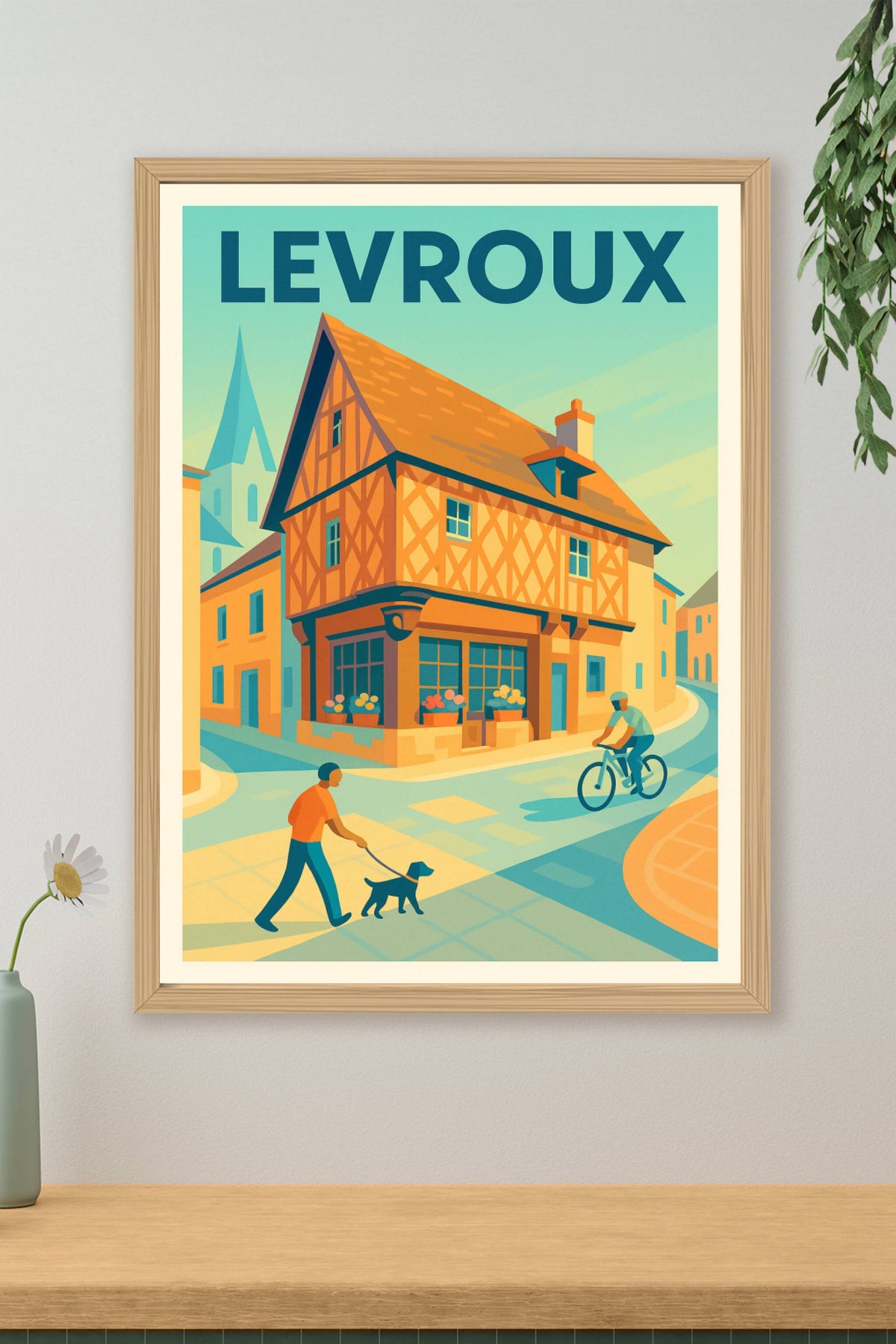 Affiche de Levroux - Charme traditionnel au cœur de la ville