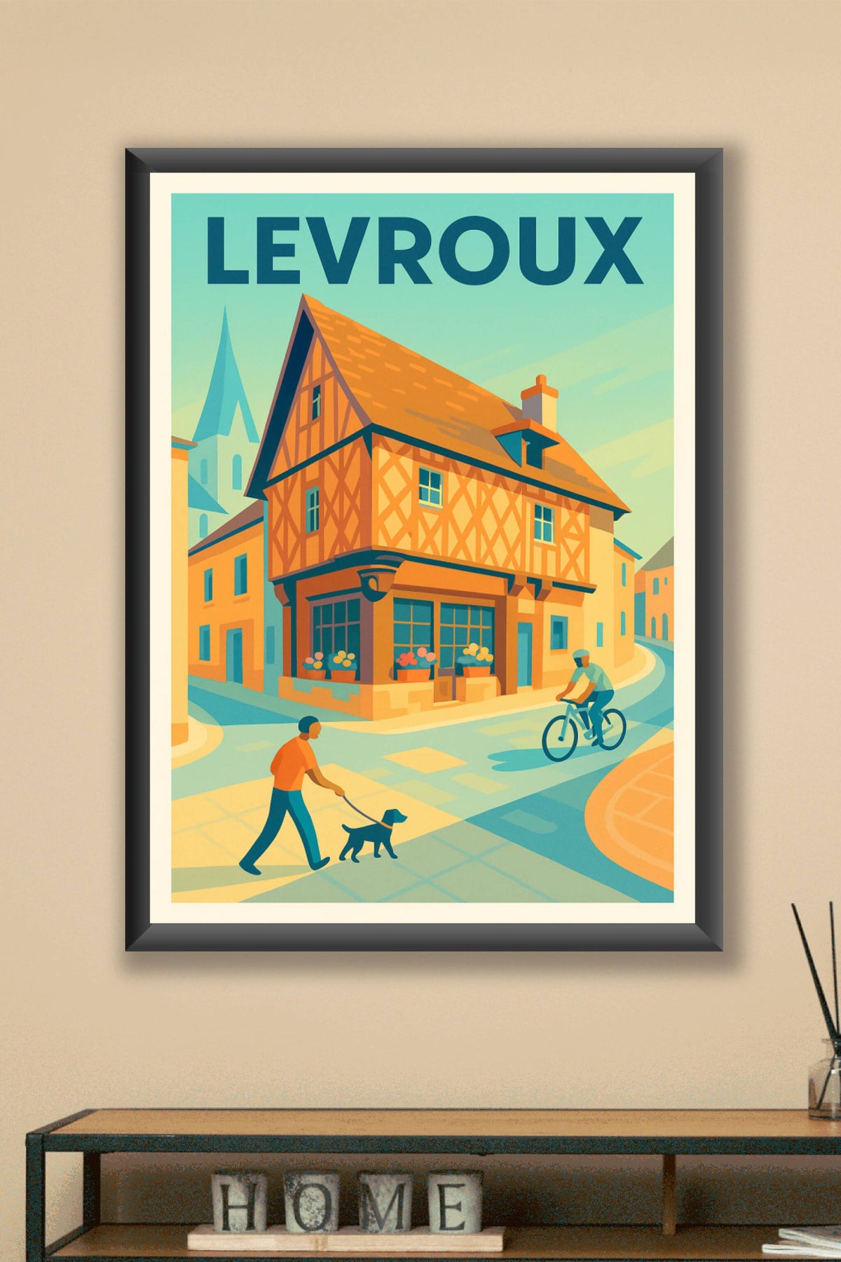 Affiche de Levroux - Charme traditionnel au cœur de la ville